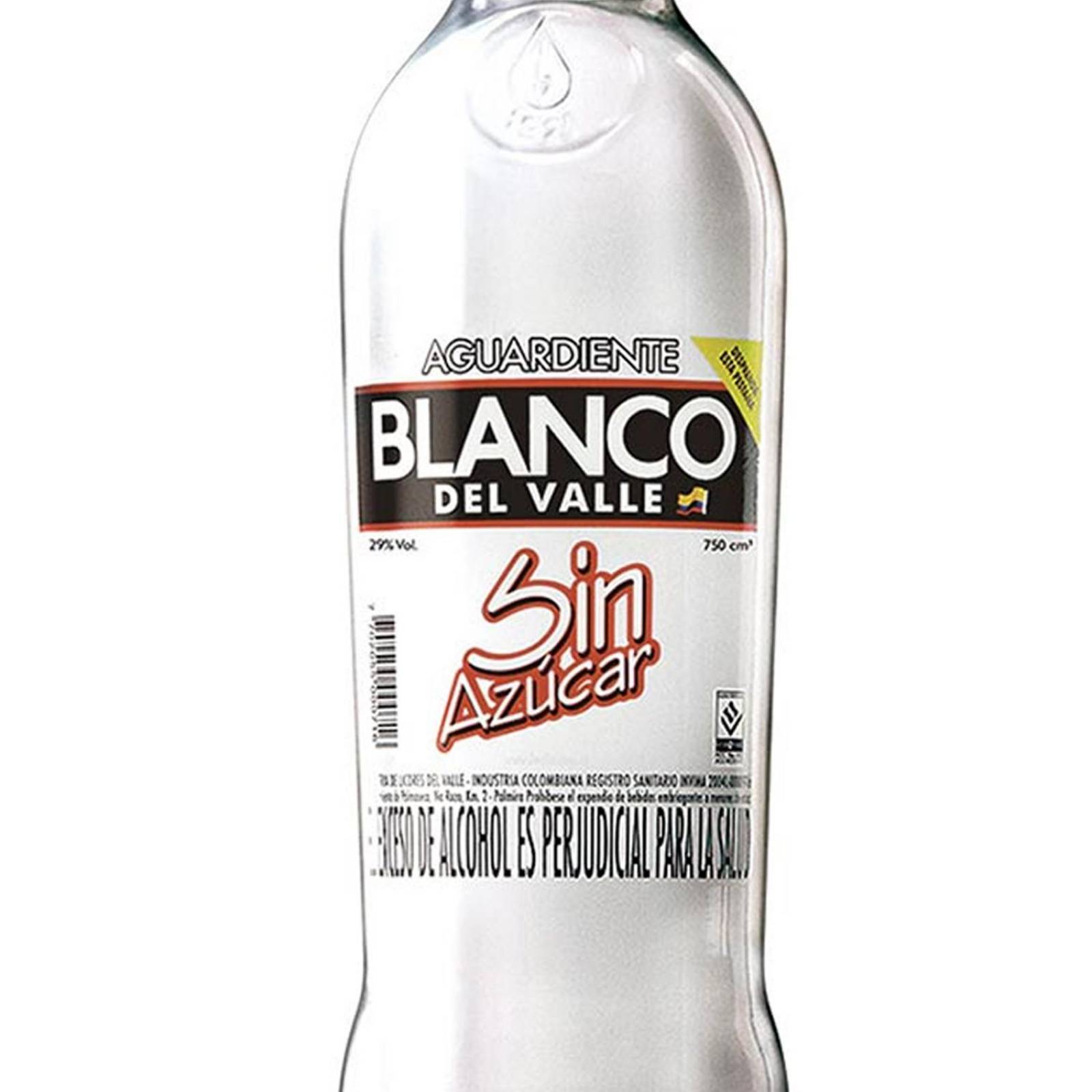 Aguardiente Blanco del Valle 750 ml