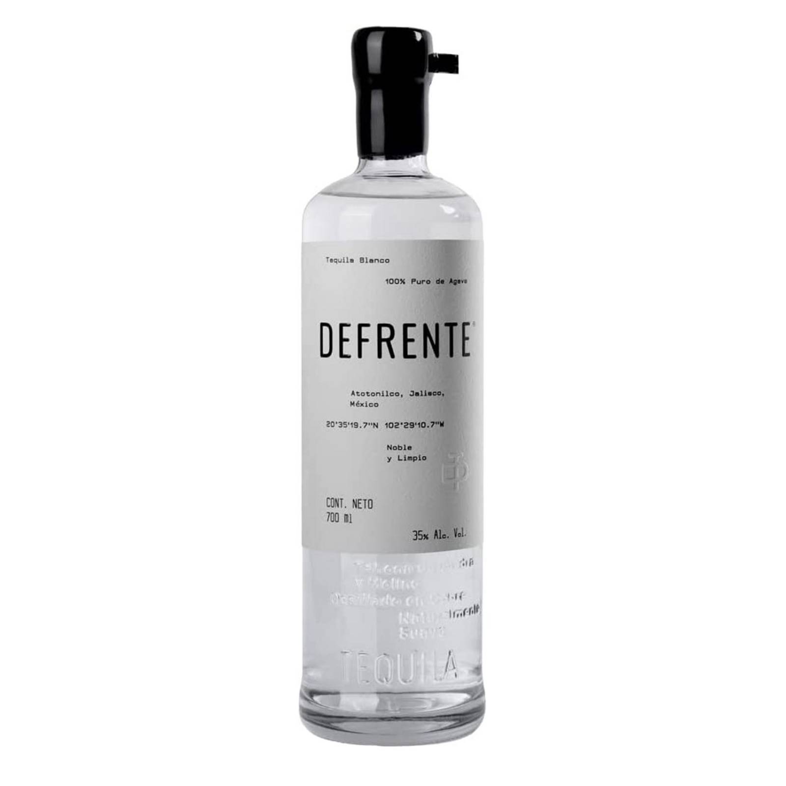 Tequila Defrente Blanco 700 ml 