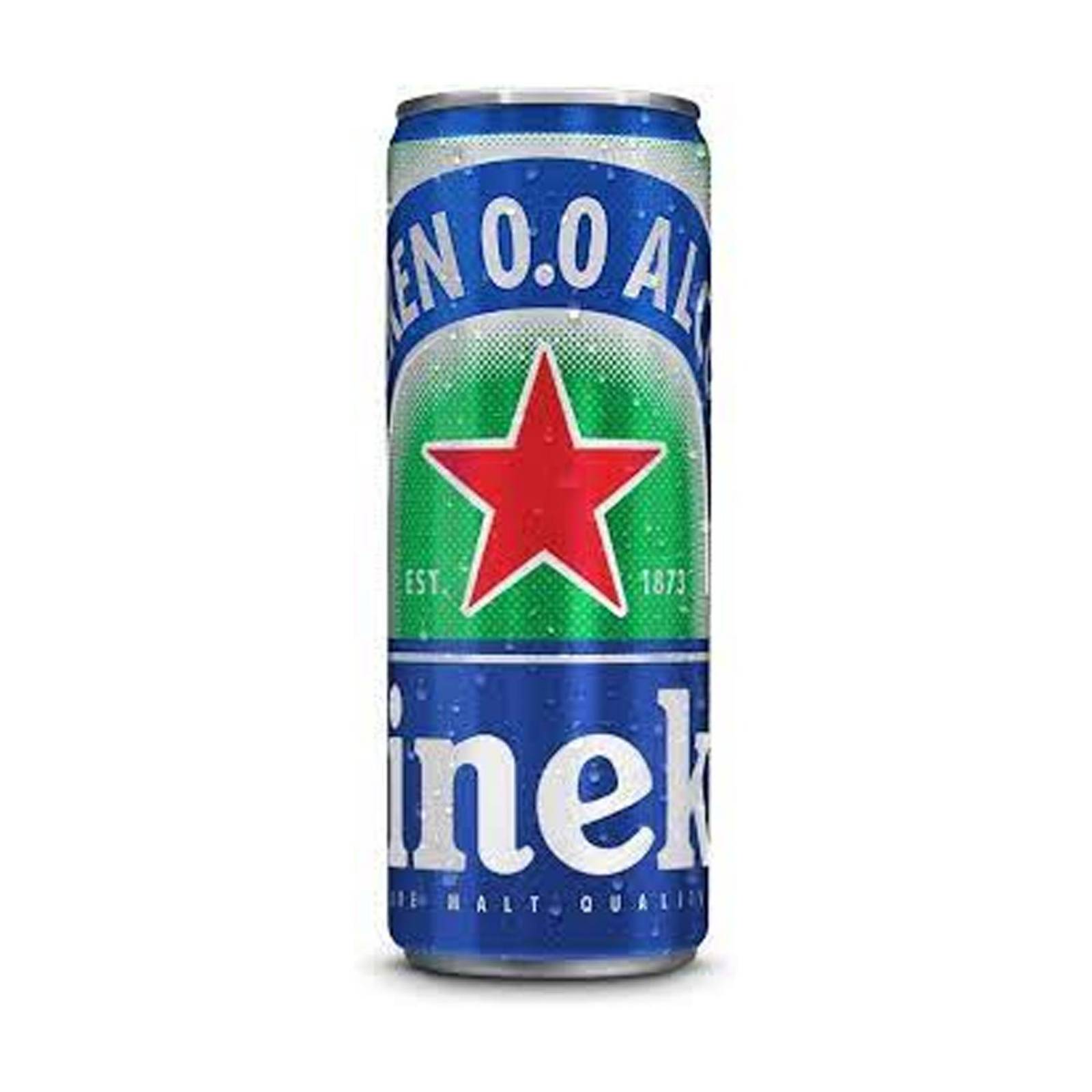 Pack de 24 Cerveza Heineken 0.0 Lata 355 ml 
