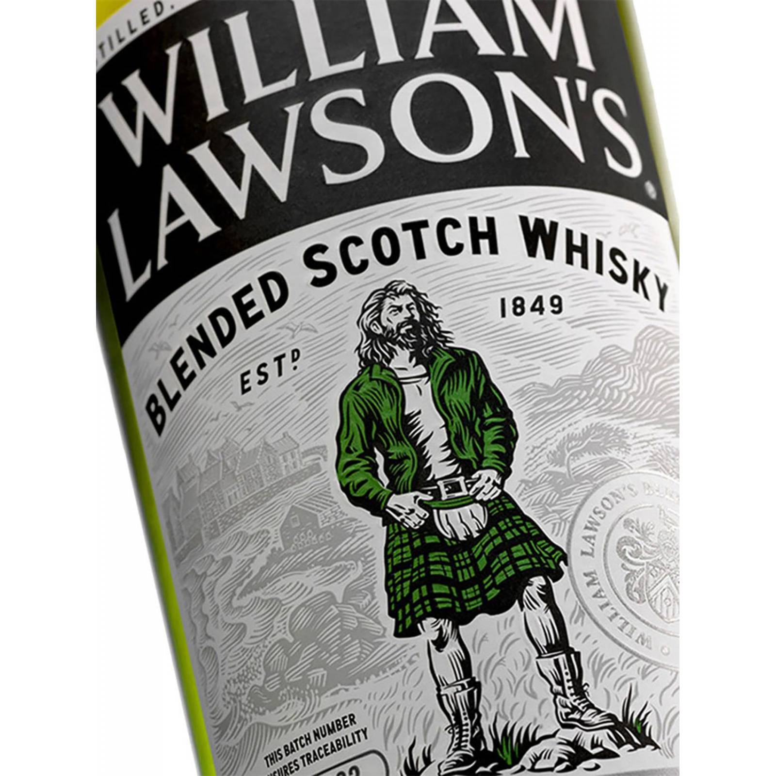 Caja de 12 Whisky William Lawson's Blend Estándar 700 ml