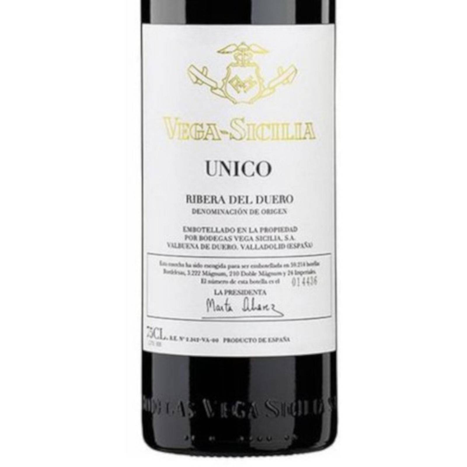Vino Tinto Vega Sicilia Unico 14.5 750 ml 