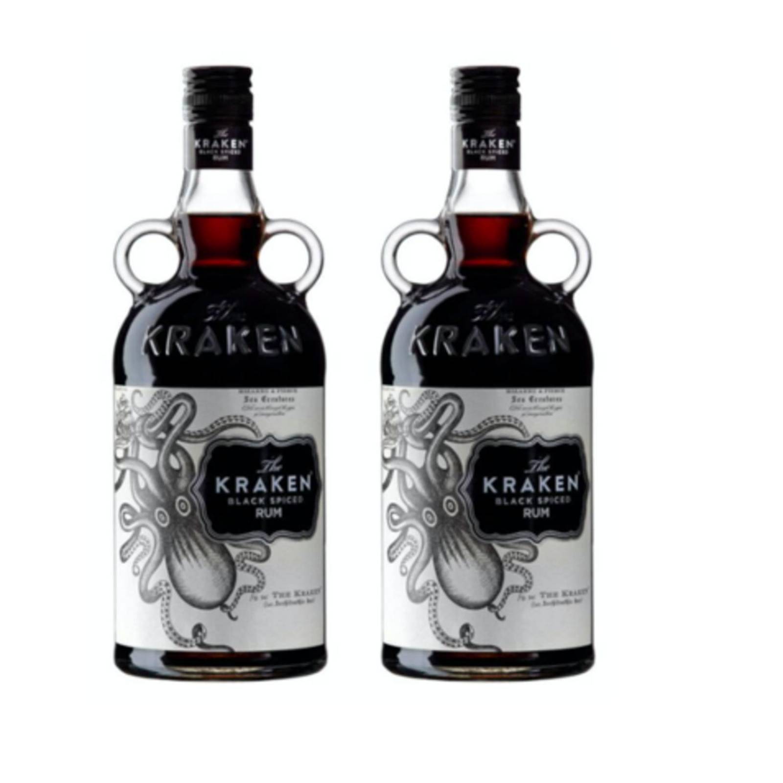 Pack de 2 Ron Kraken Black Spiced 750 ml