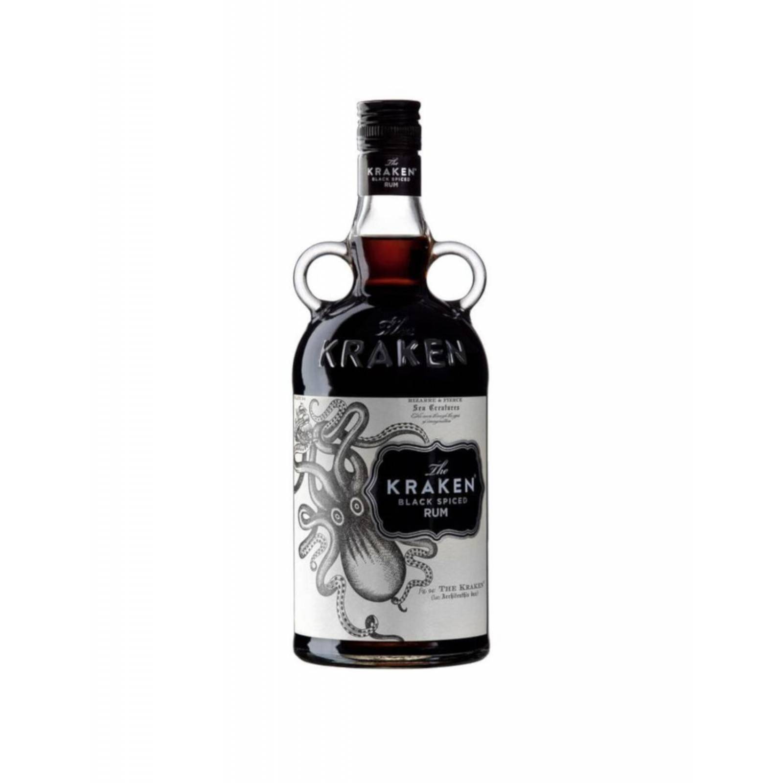 Pack de 4 Ron Kraken Black Spiced 750 ml