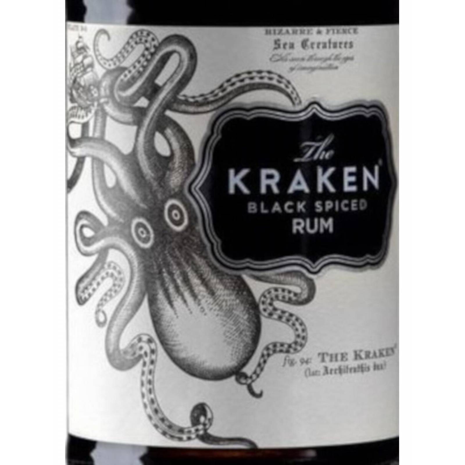 Paquete de 3 Ron Kraken Black Spiced 750 ml 