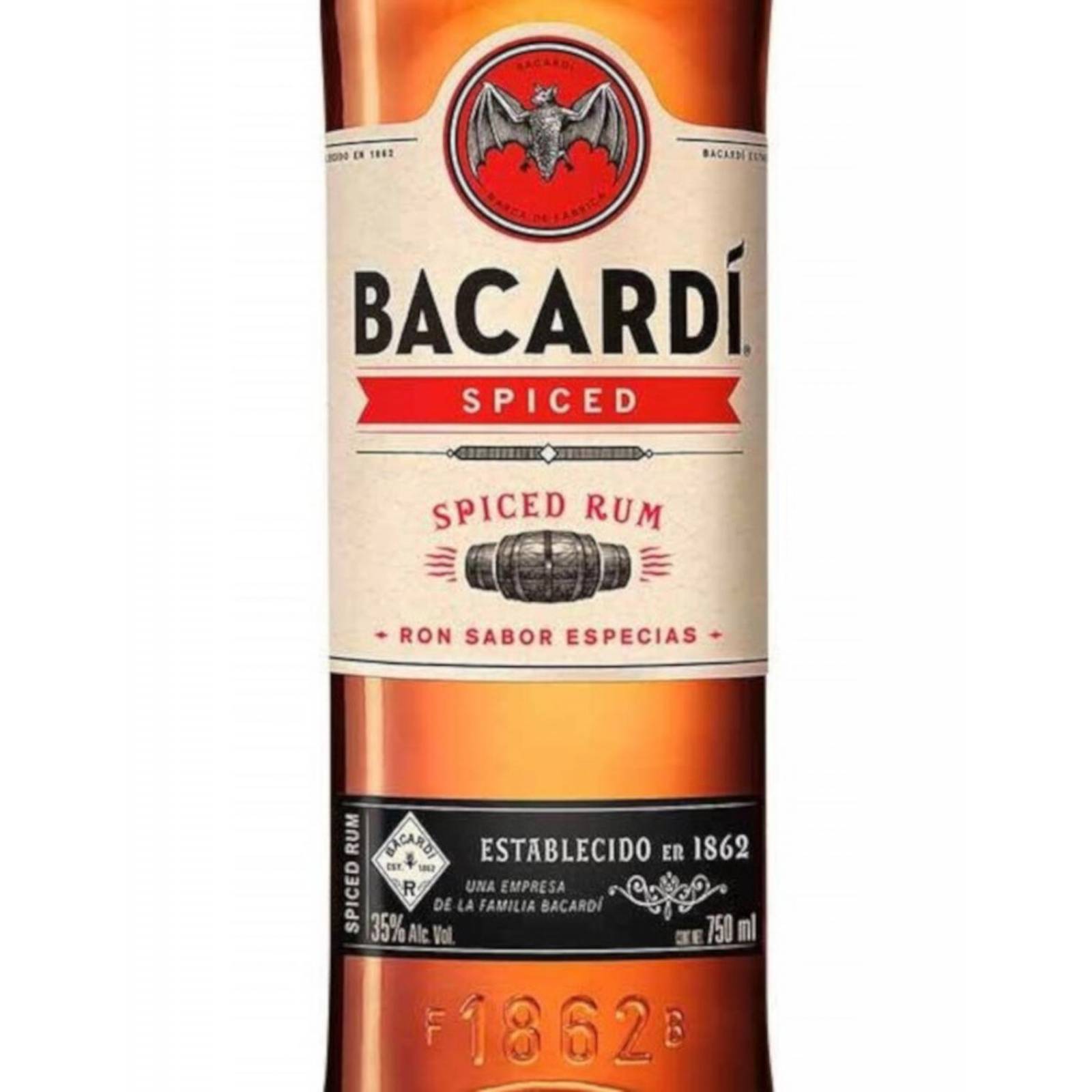Pack de 6 Ron Bacardí Especiado 750 ml 