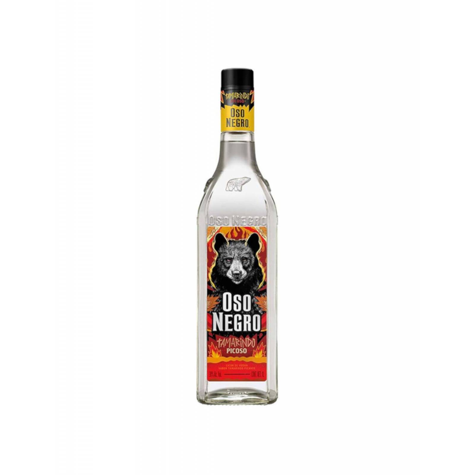 Pack de 12 Vodka Oso Negro Tamarindo 1 L 