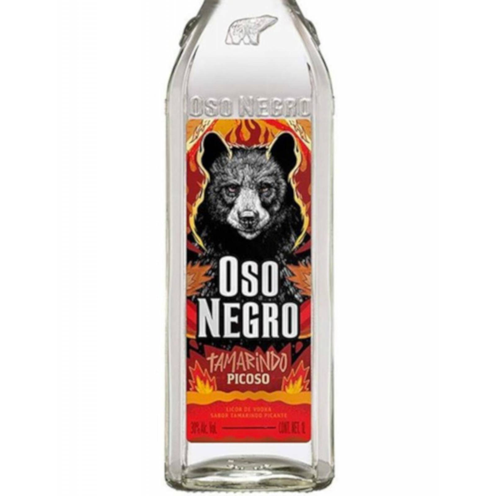 Pack de 12 Vodka Oso Negro Tamarindo 1 L 