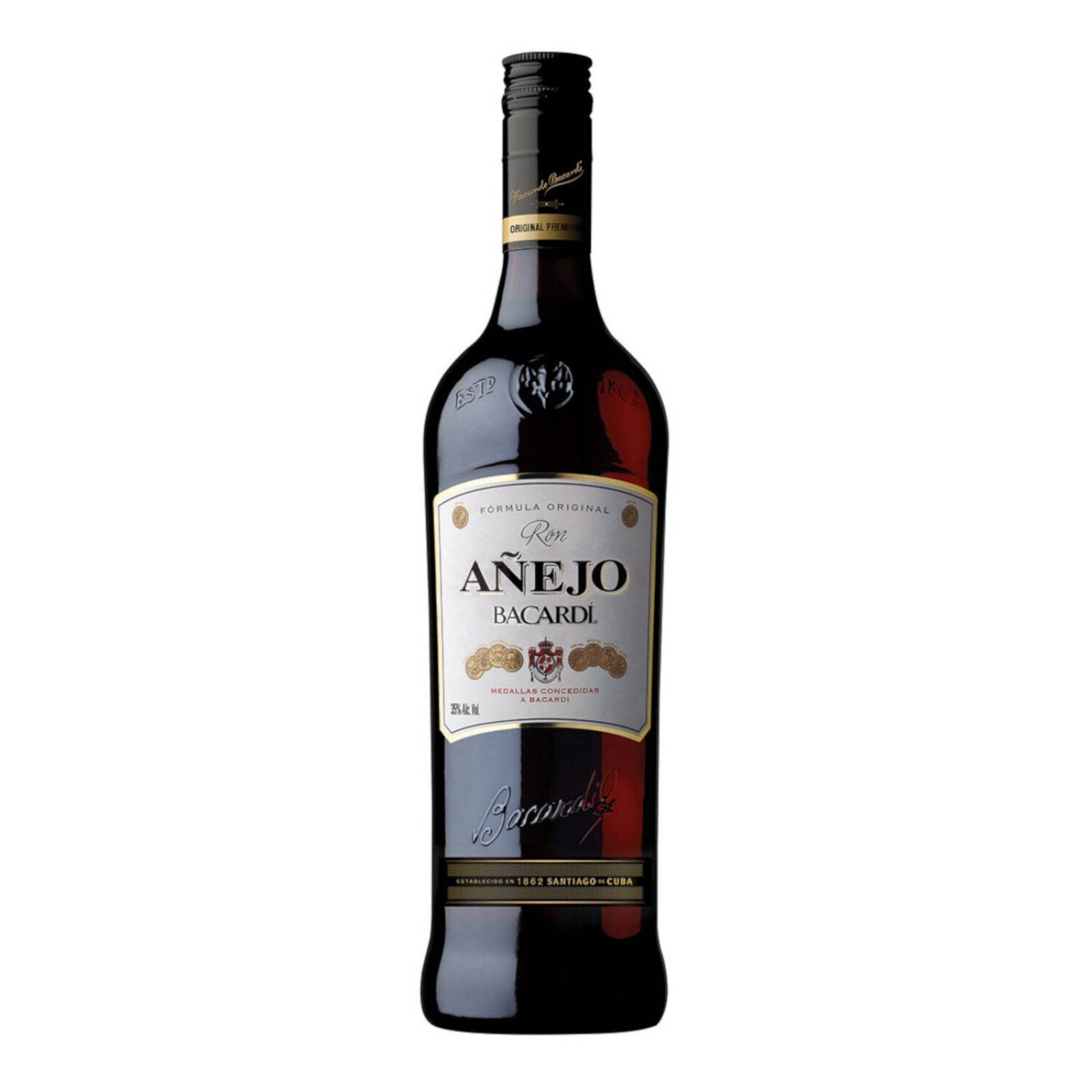 Pack de 4 Ron Bacardi Añejo 980 ml 