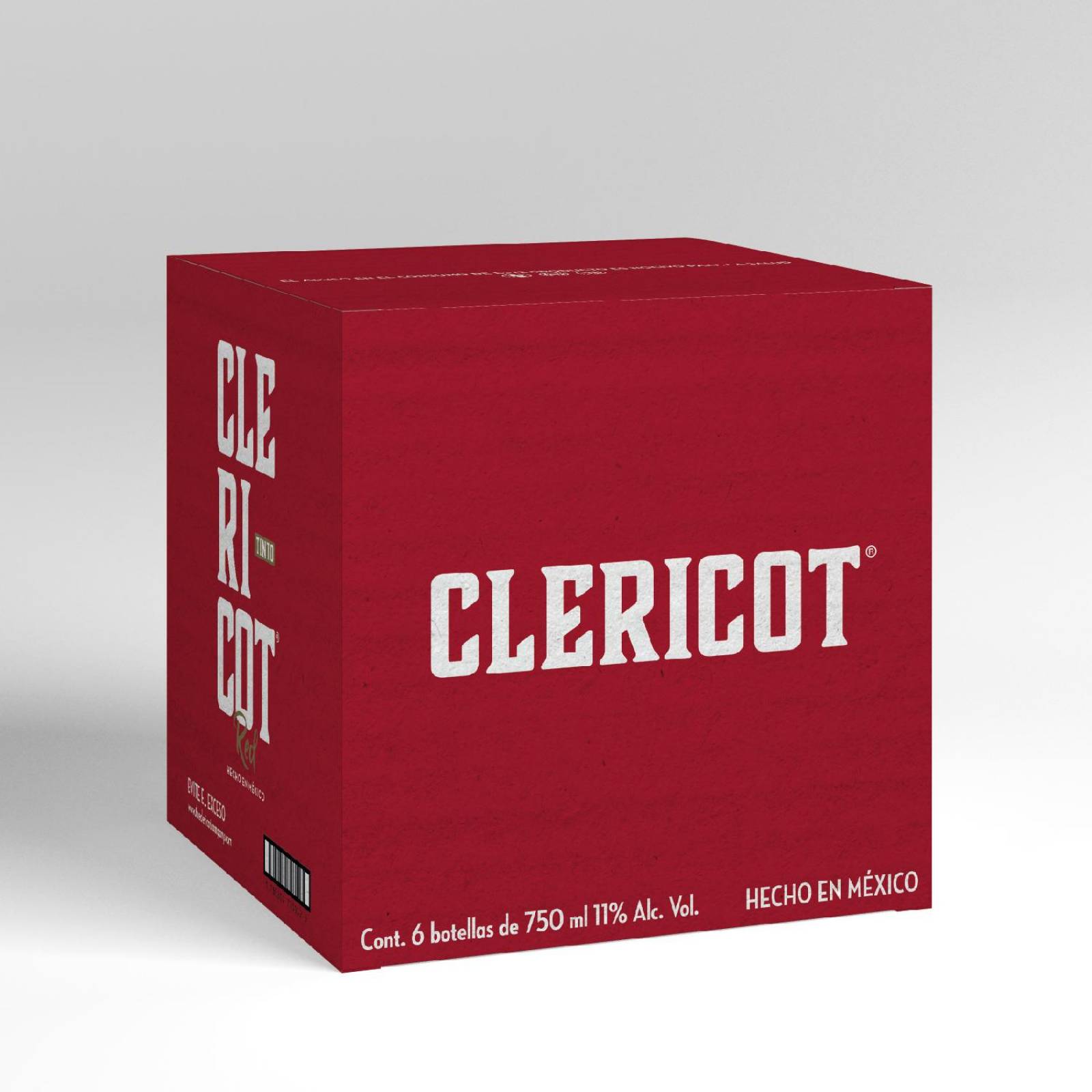 Caja de 6 Clericot Red de 750 ml