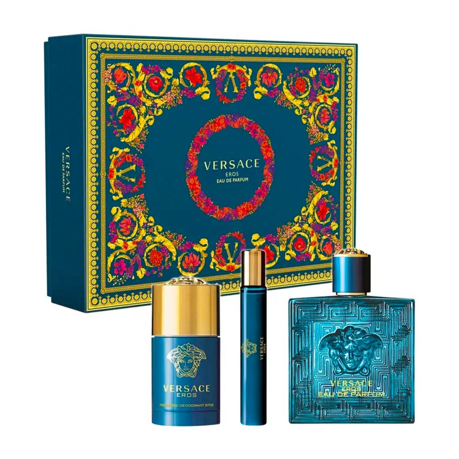 Set Eros de Versace 3 piezas EDP 