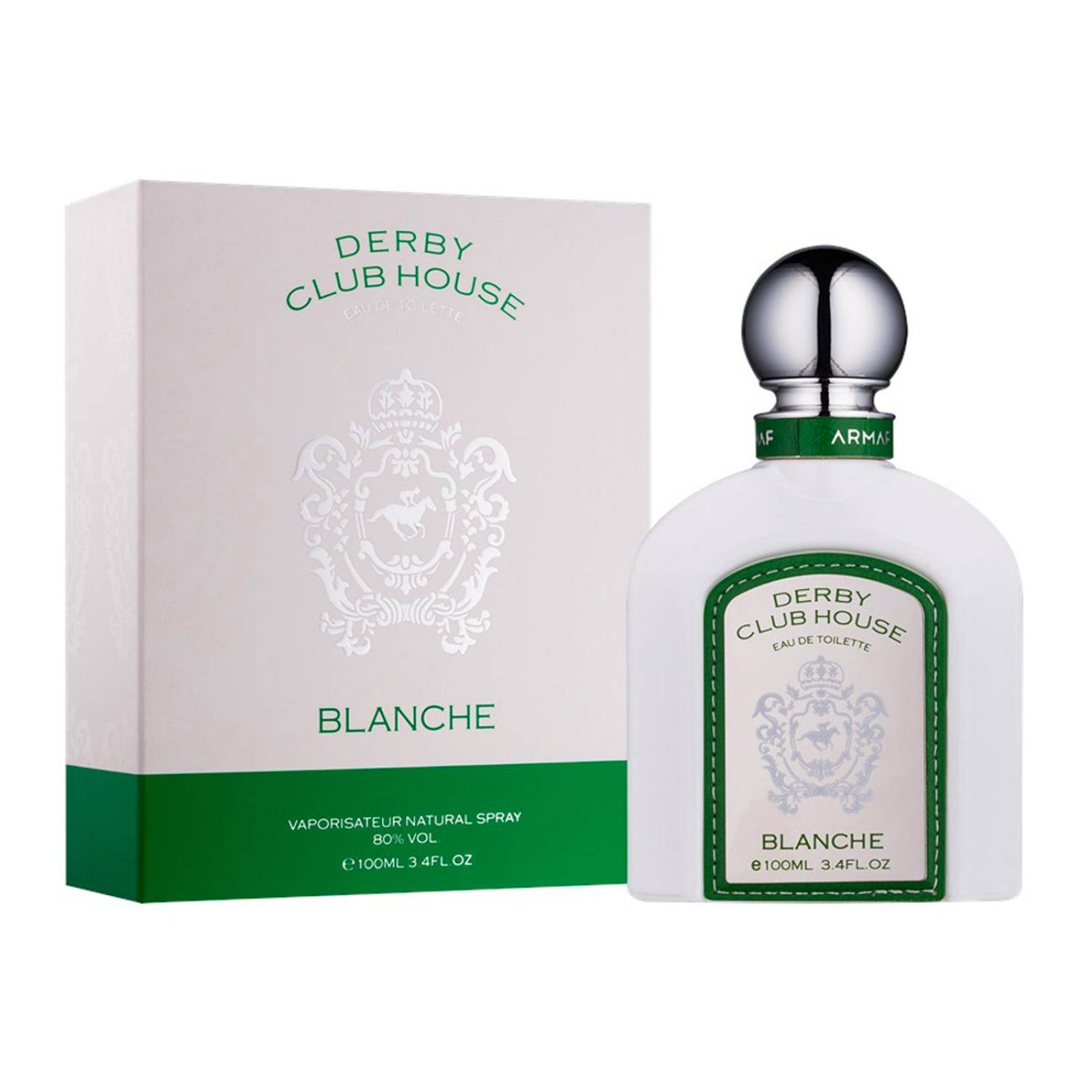 Loción Derby Club House Blanche de Armaf 100 ml EDT 