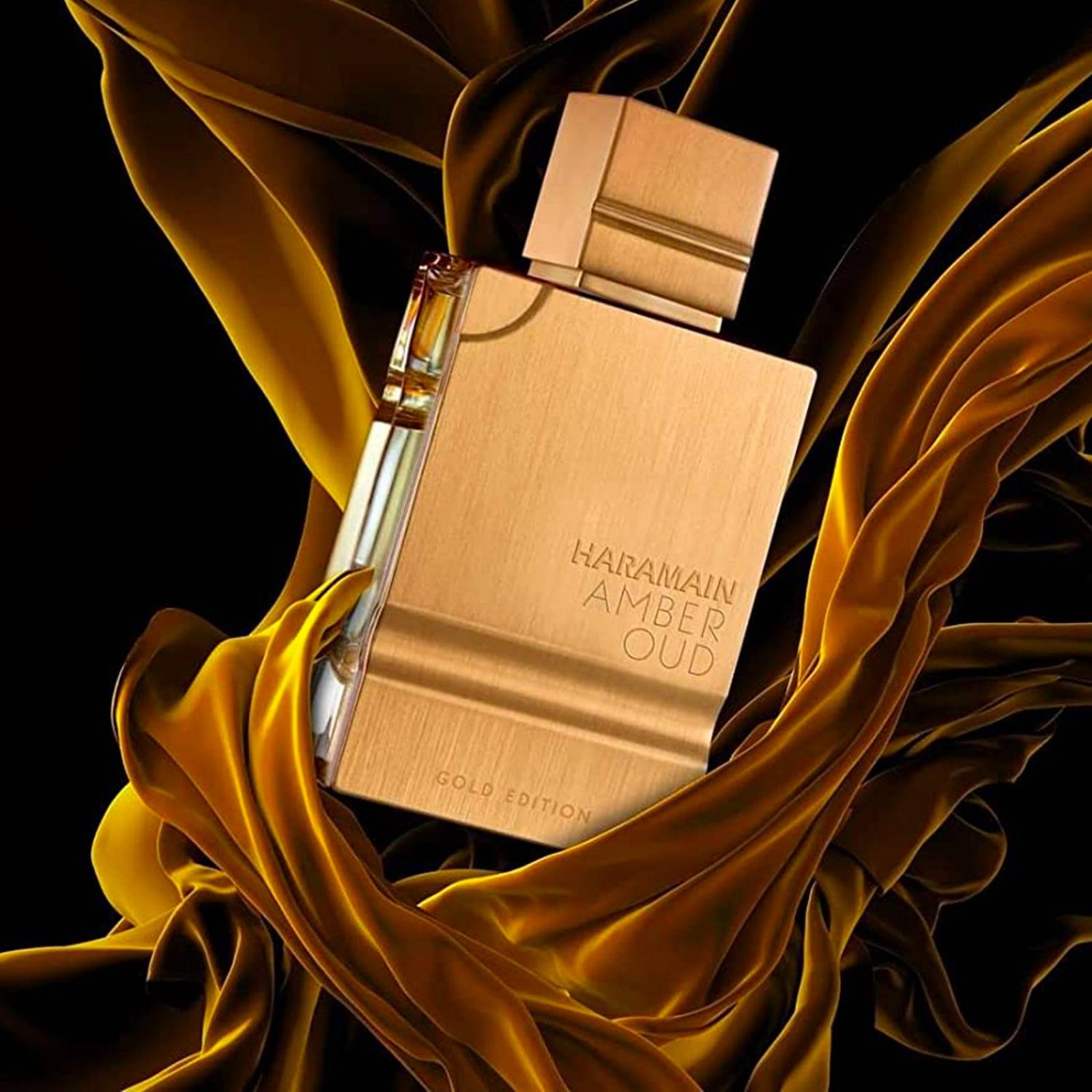 Perfume Amber Oud Gold de Haramain 120 ml EDP