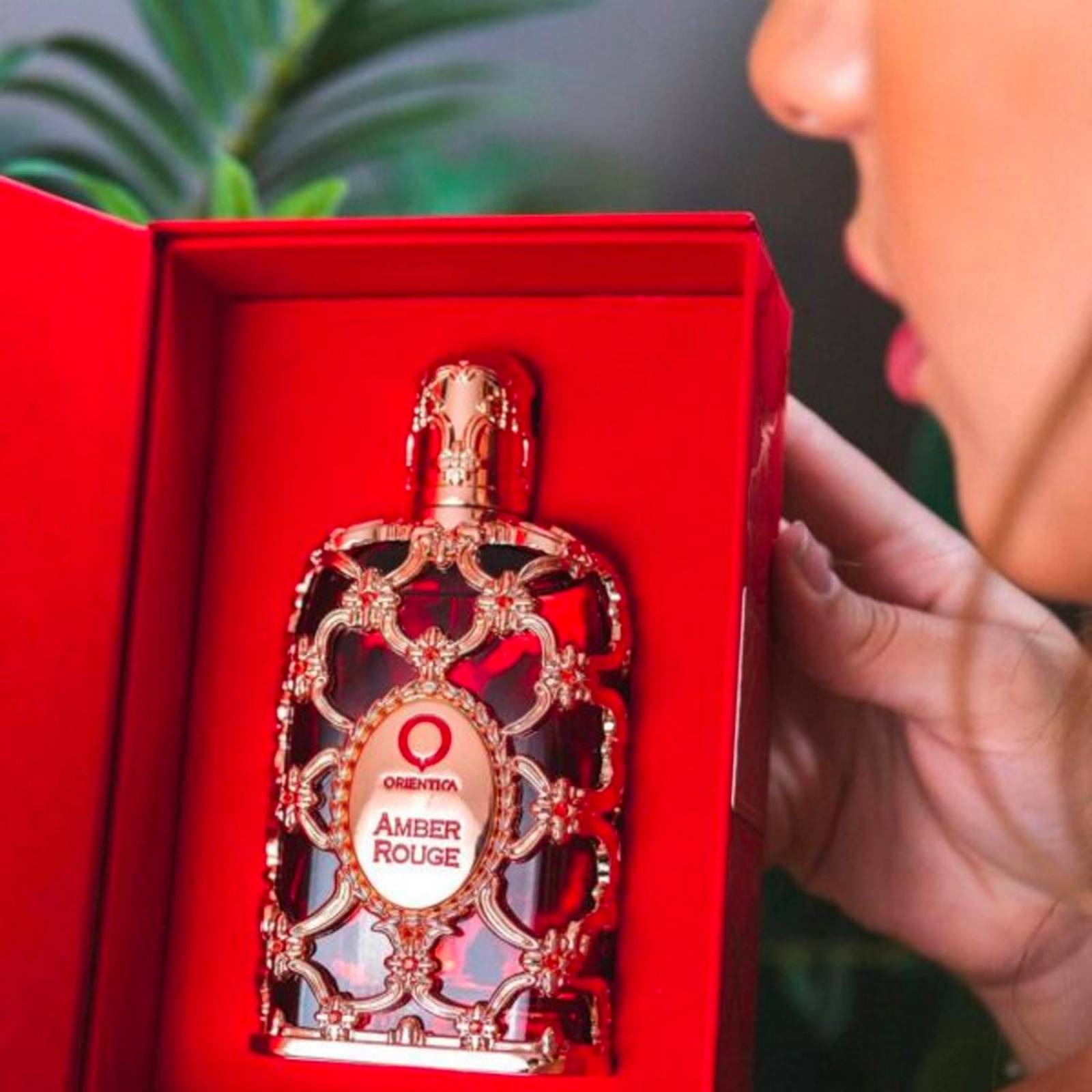Perfume Amber Rouge de Orientica 80 ml EDP 