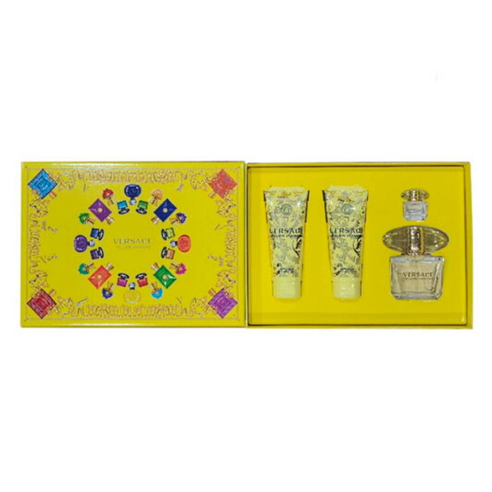 Set Yellow Diamond de Versace 4 piezas EDT 