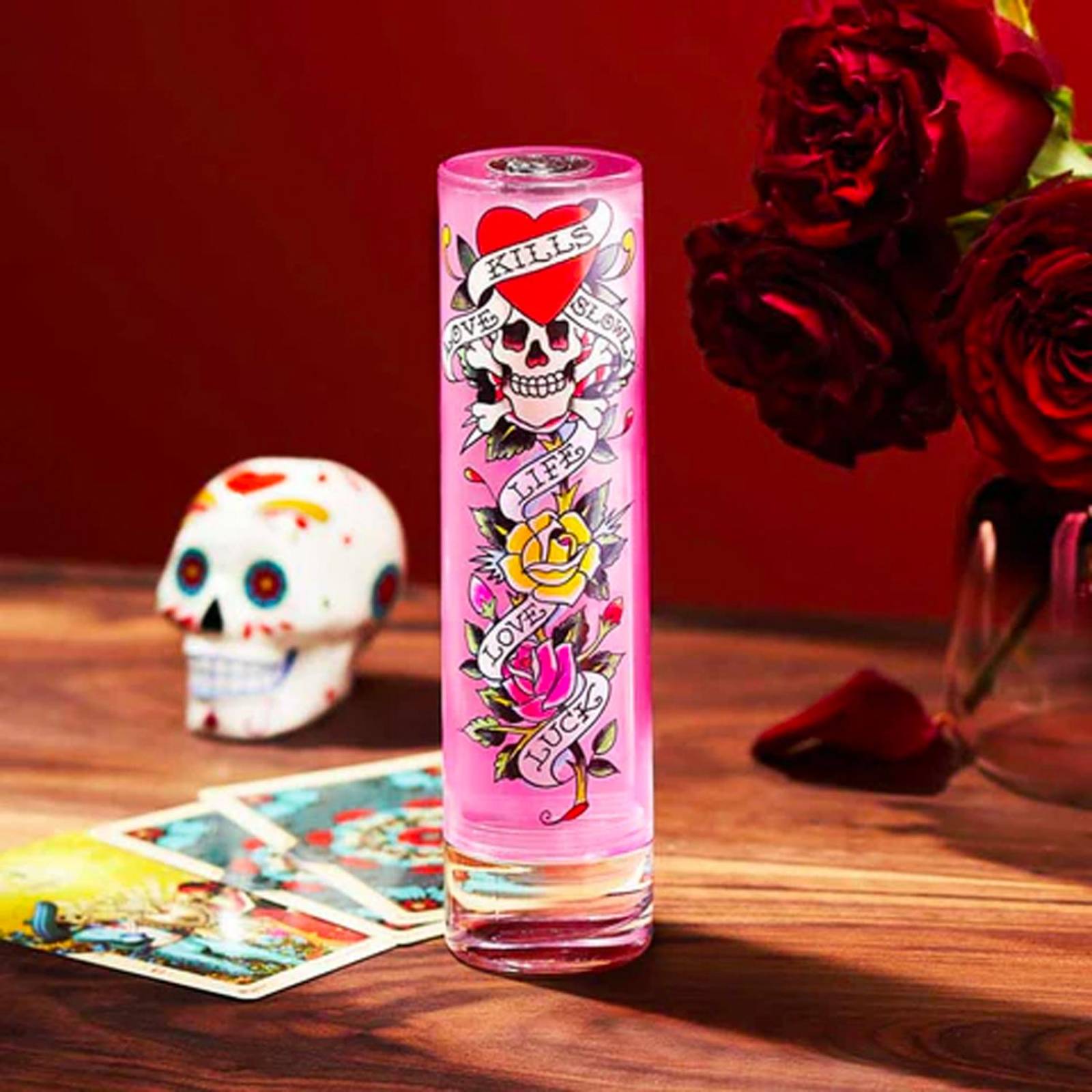 Perfume Rosa de Ed Hardy EDP 100 ml 