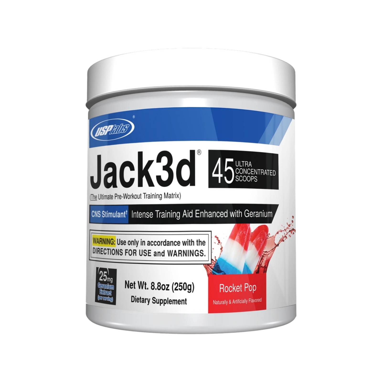 Pre entrenamiento Usplabs Jack3d 45 servicios óxido nítrico 