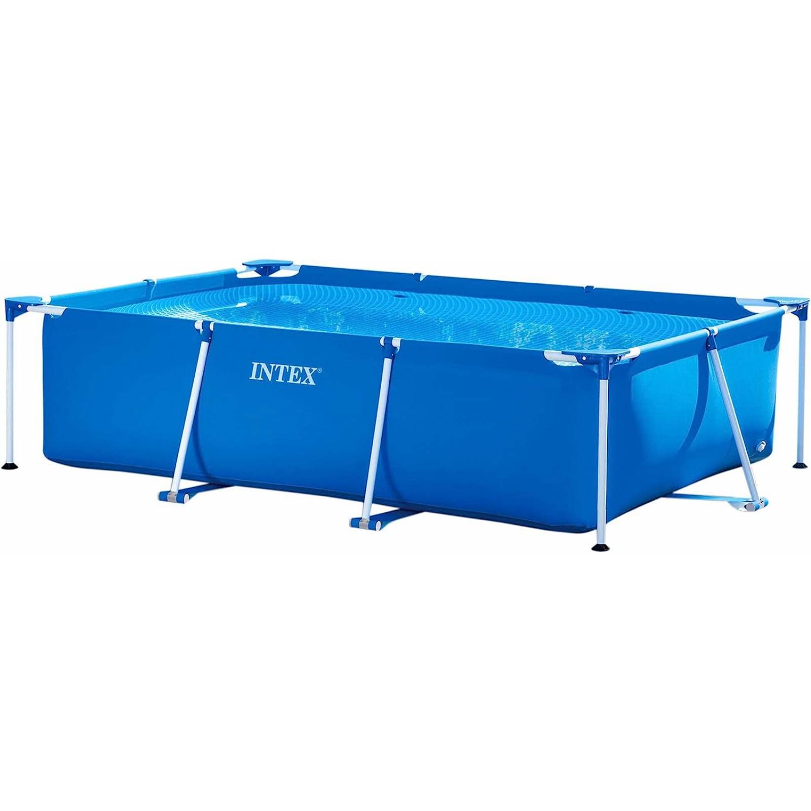Alberca Piscina Hogar Rectangular Intex Azul Fuerte 
