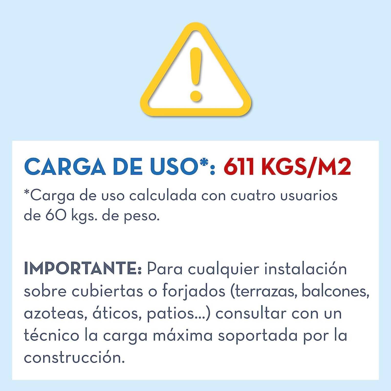 Alberca Piscina Hogar Rectangular Intex Azul Fuerte 