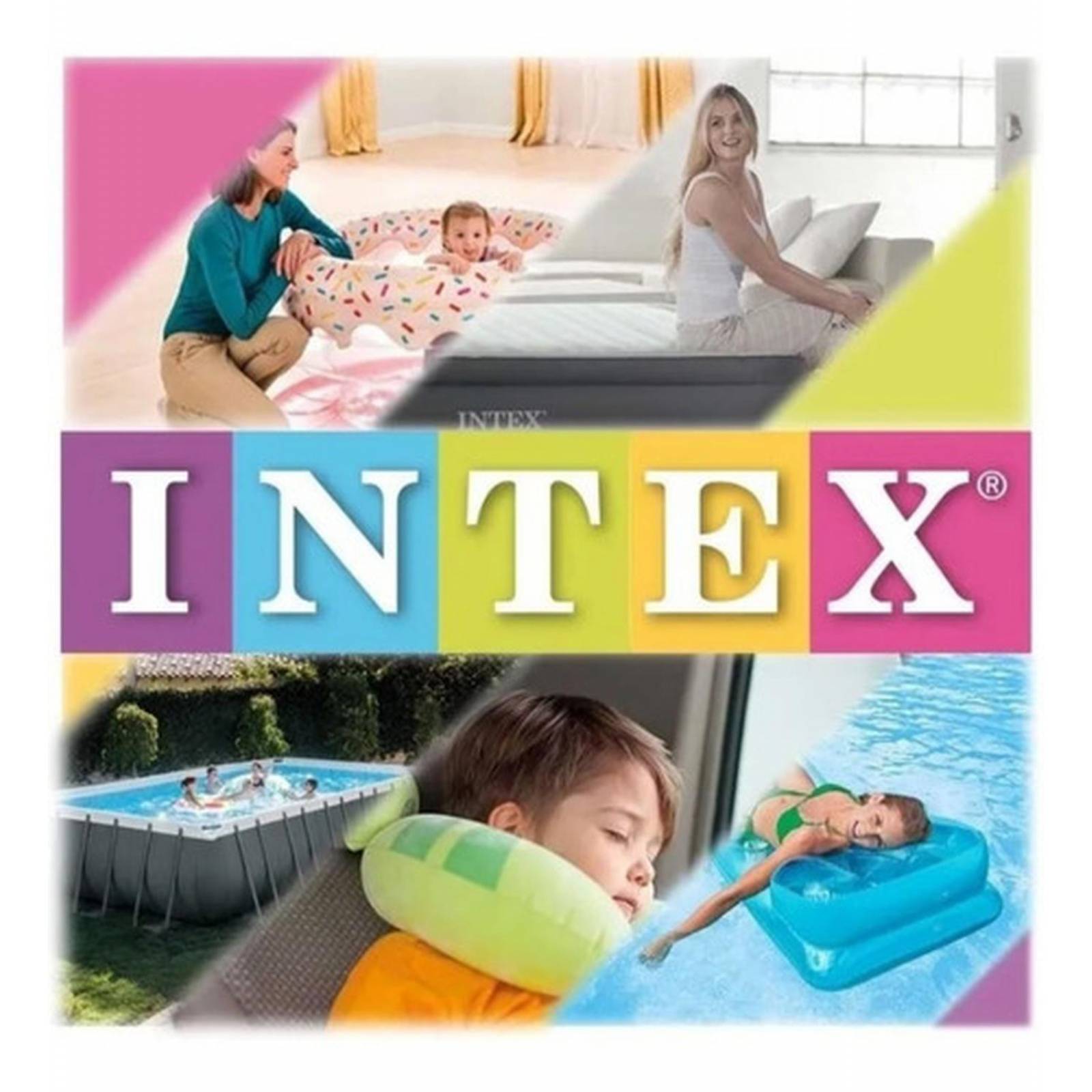 Alberca Rígida con Diseño de Playa INTEX 58477 