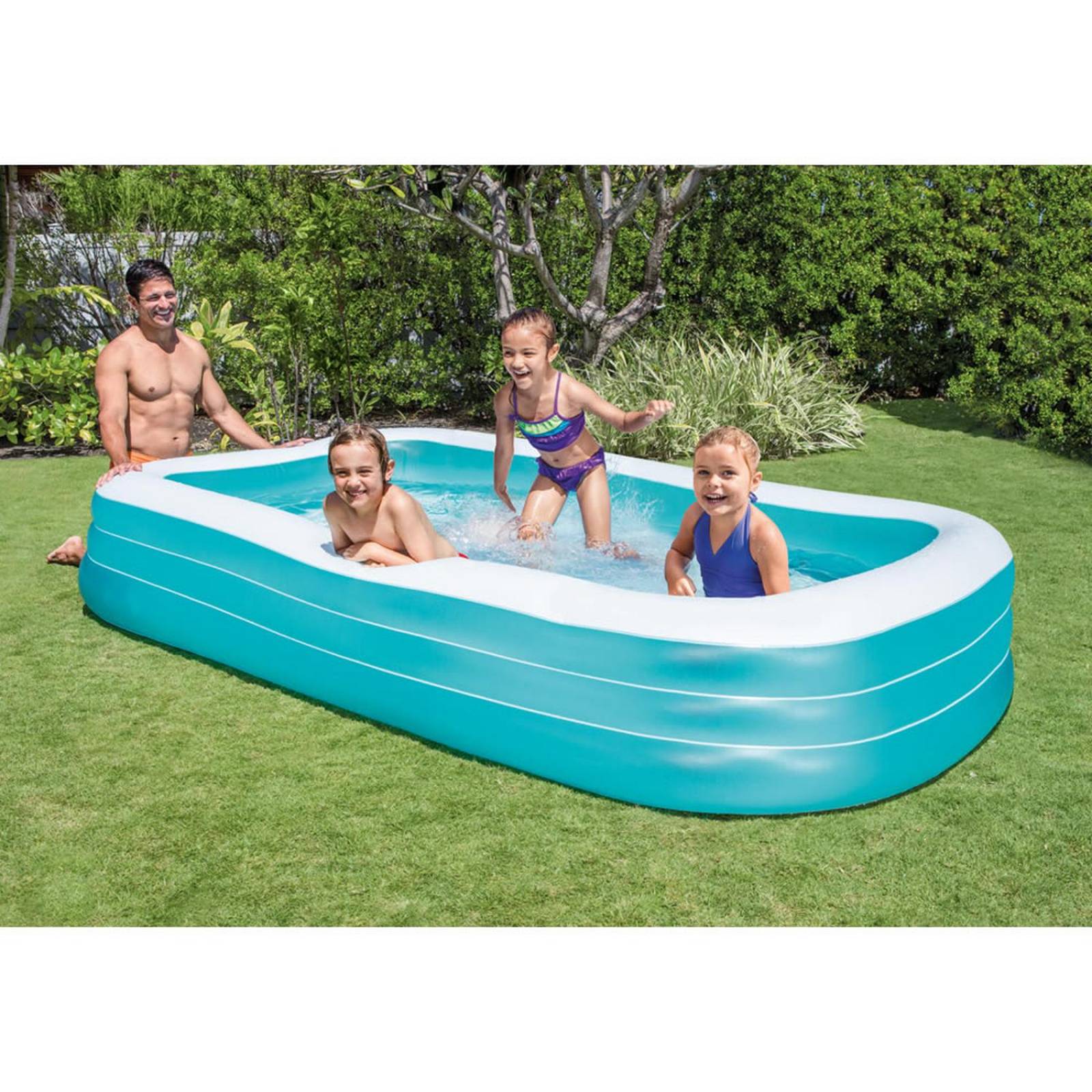 Alberca Inflable Rectangular Swim Center INTEX 