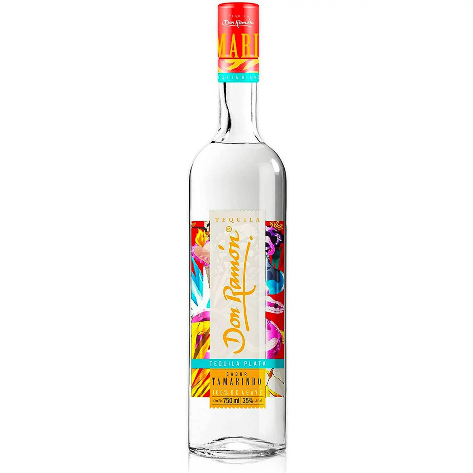 Pack de 12 Tequila Don Ramón Plata Sabor Tamarindo de 750 ml
