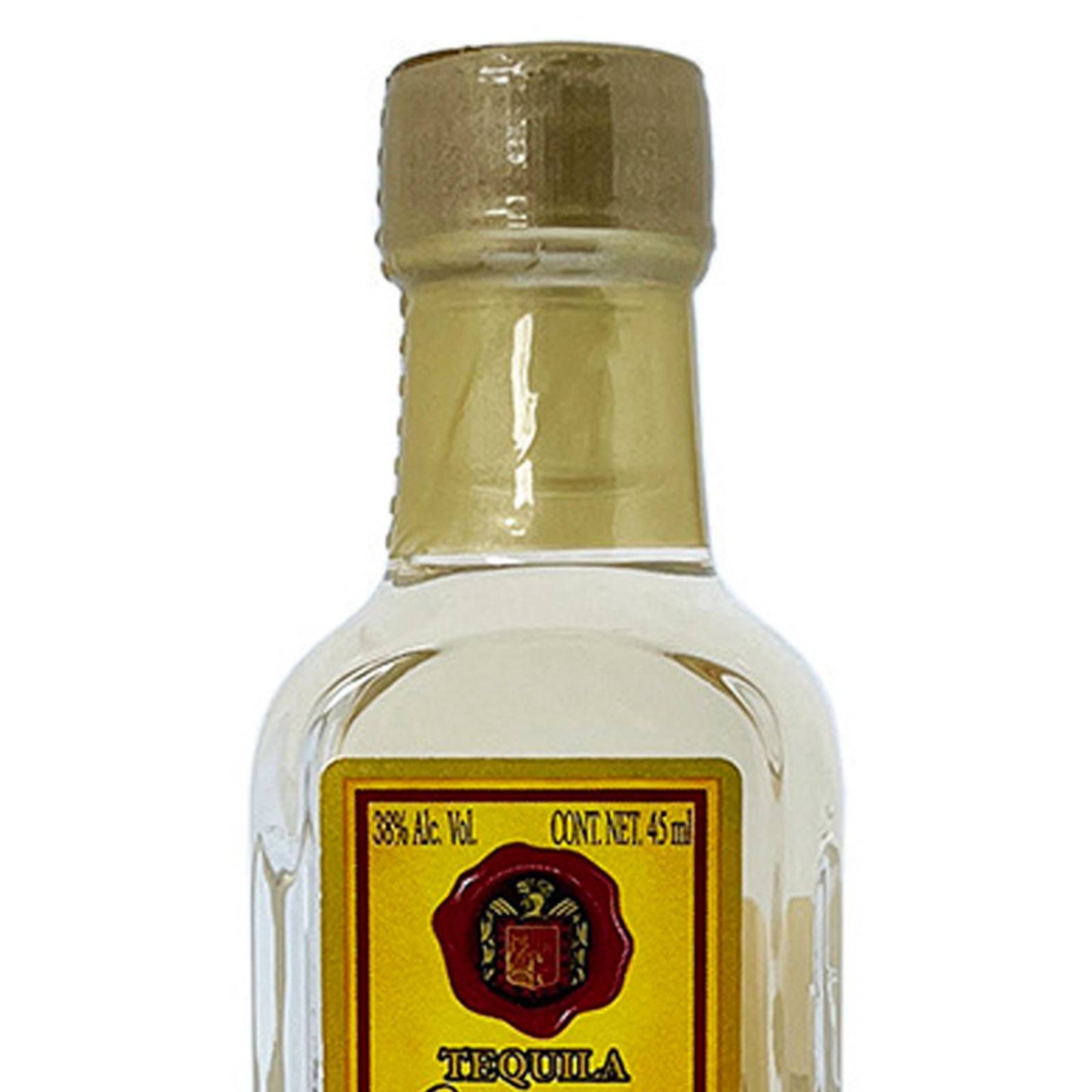 Paquete de 3 Tequila Orendain Extra Reposado Mini 45 ml