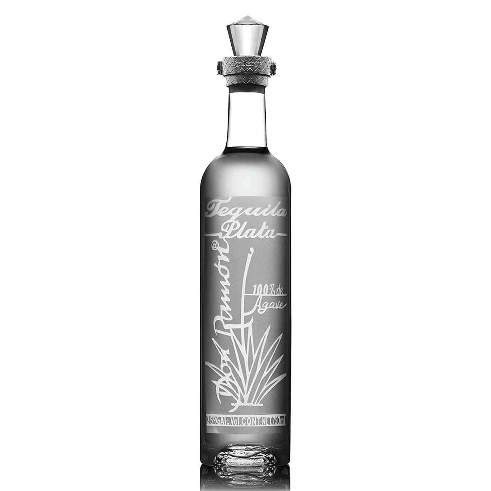 Paquete de 3 Tequila Don Ramon Plata Punta Diamante 750 ml