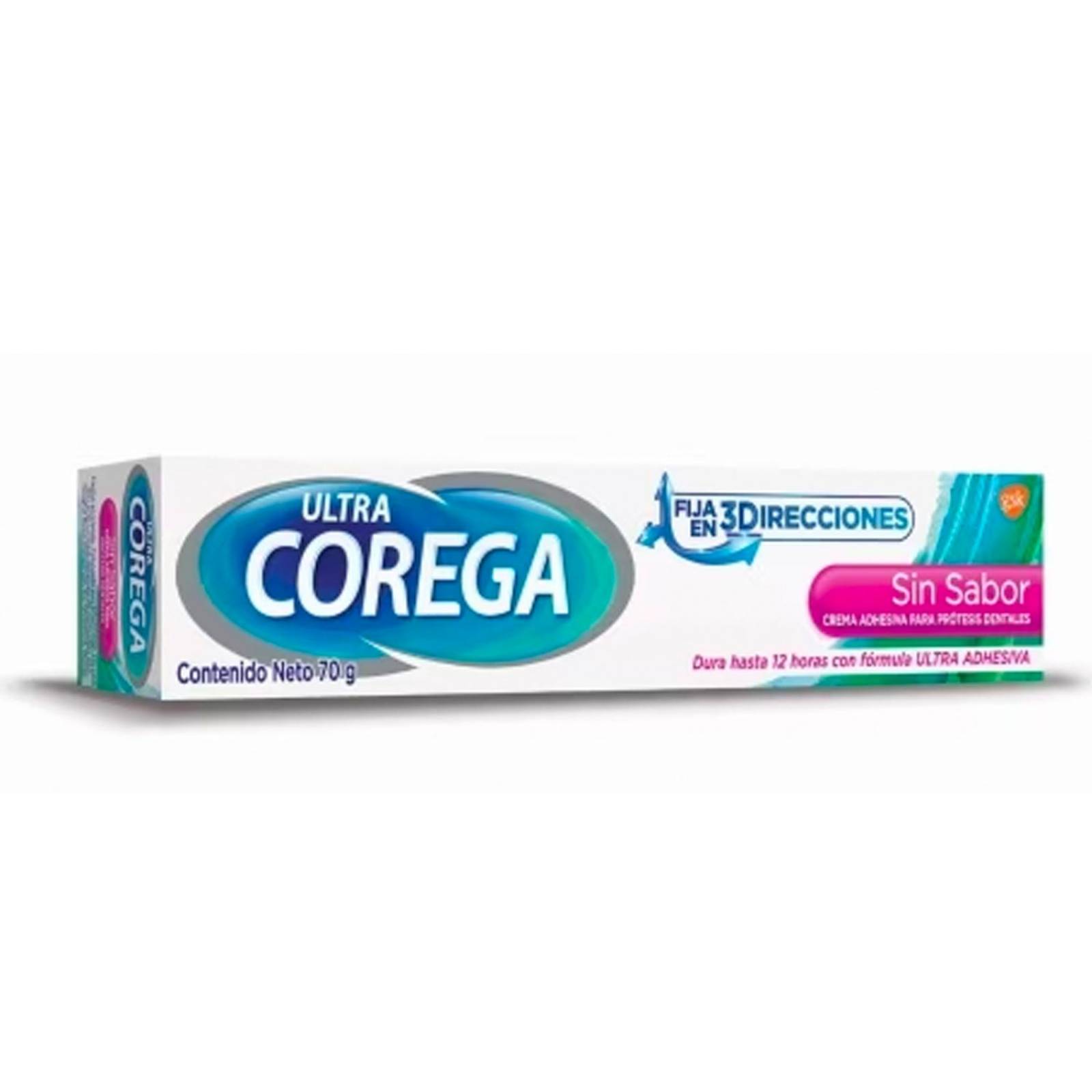 Crema Adhesiva Corega Ultra para Prótesis Dentales 70 gr 