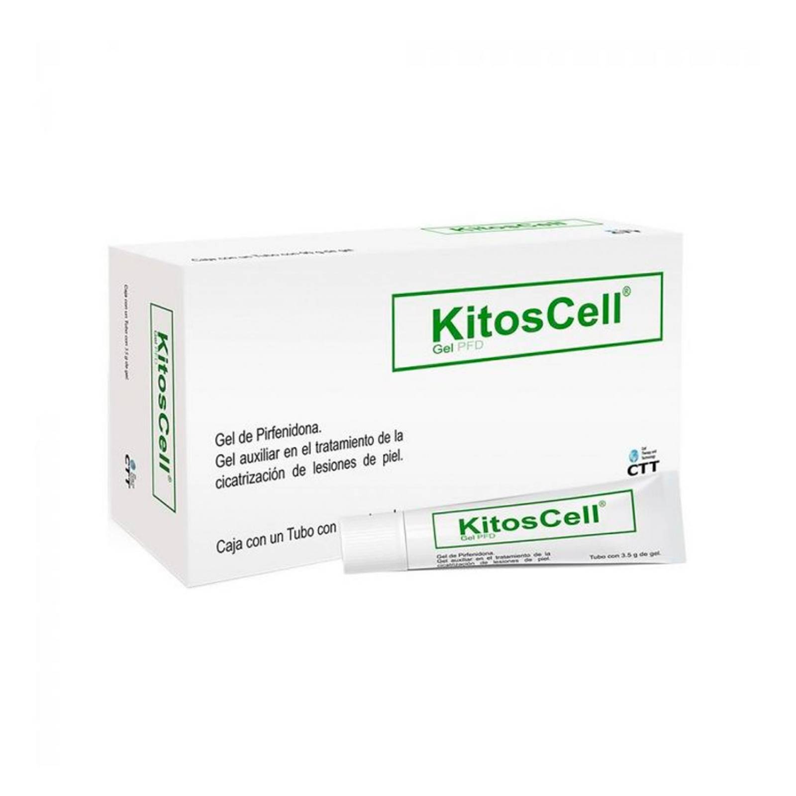 Gel Kitoscell Pirfenidona 3.5 gr