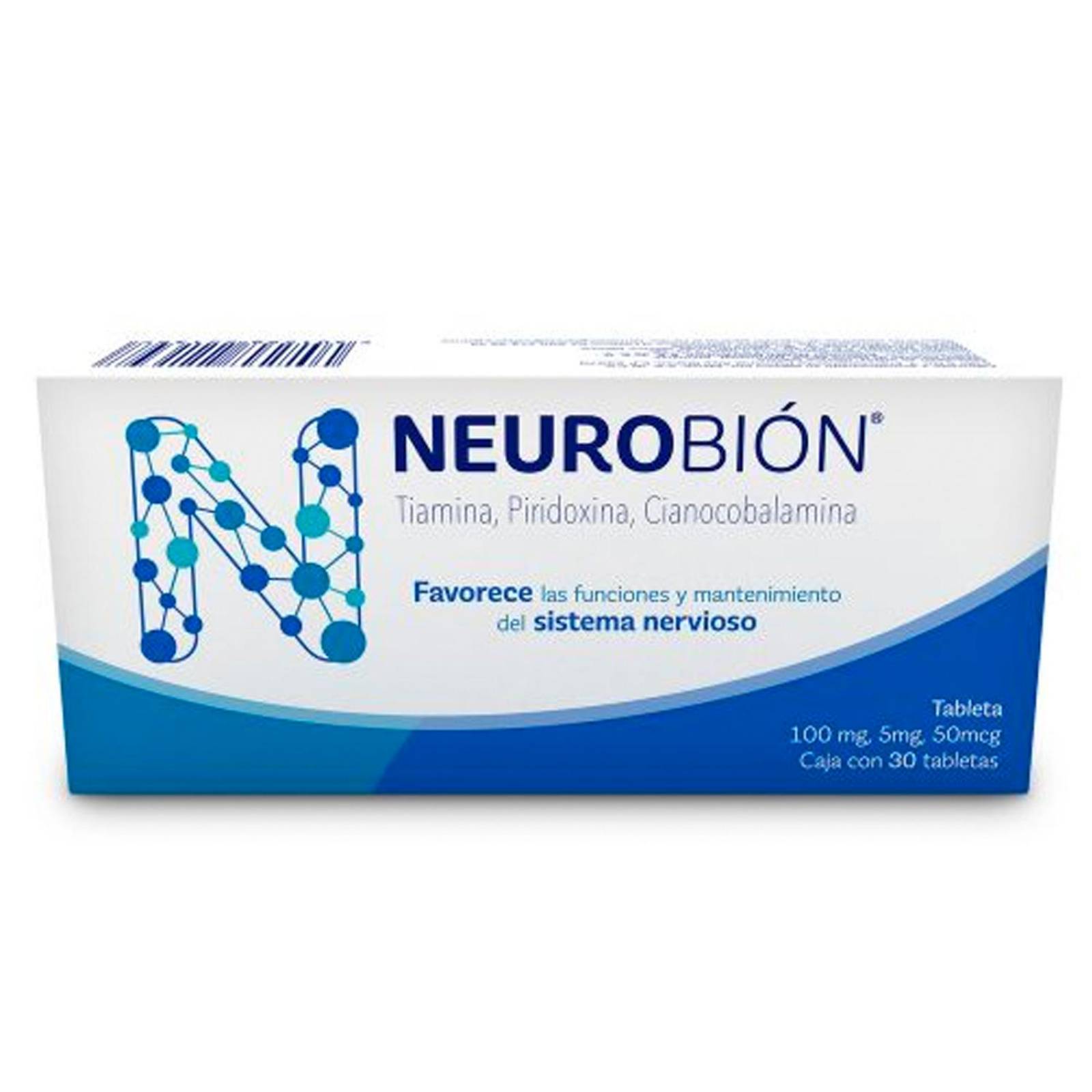 Suplemento Alimenticio Neurobión 30 Tabletas