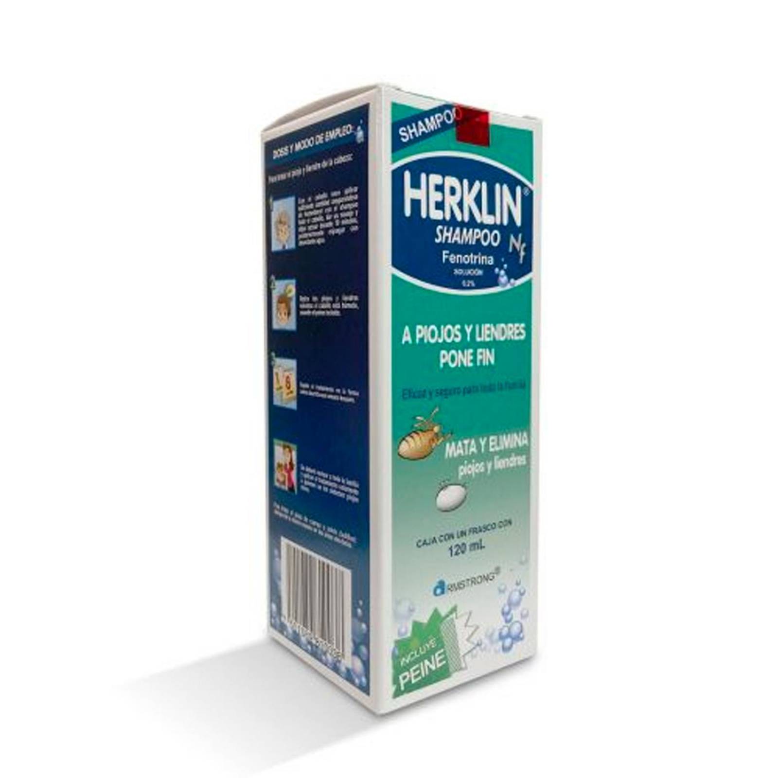 Shampoo Herklin Clásico 120 ml 