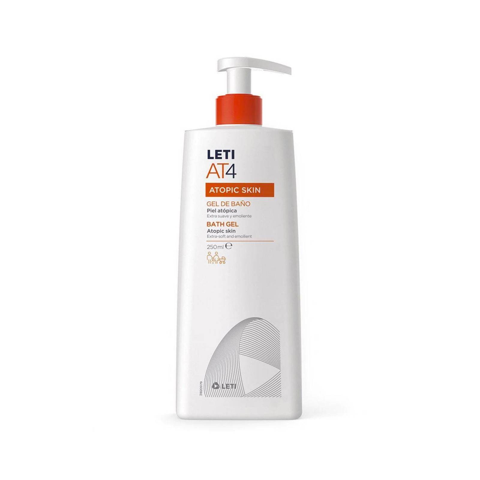 Gel de Baño Leti AT4 Atopic Skin 250 ml 