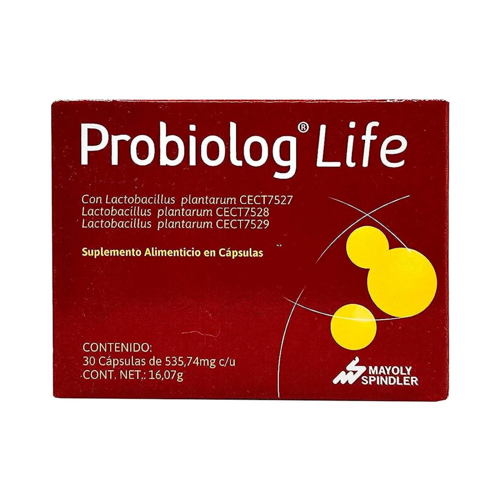 Suplemento Alimenticio Probiolog Life 30 Cápsulas 