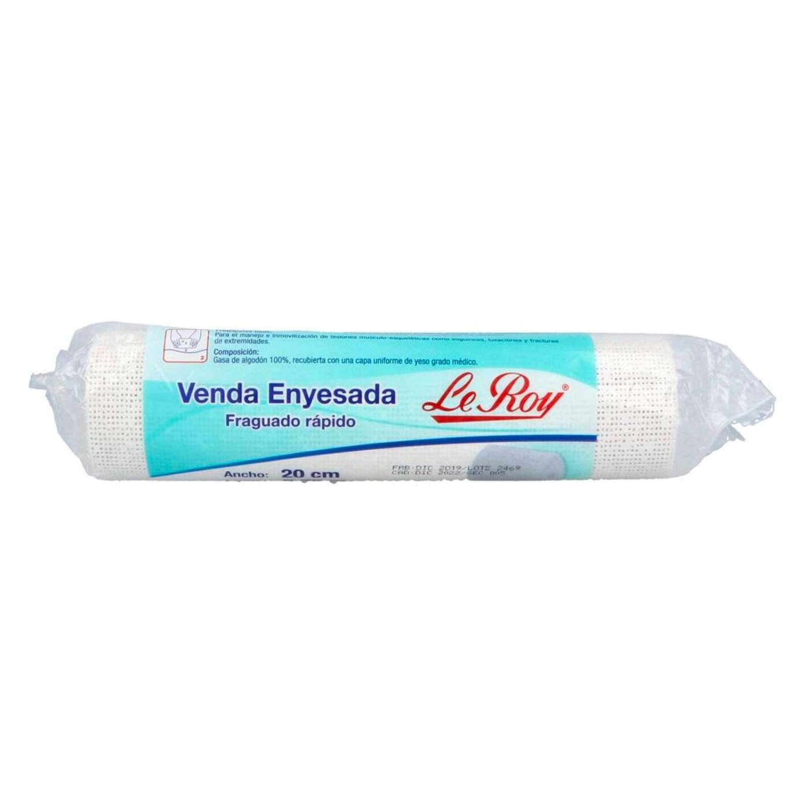 Venda Enyesada Le Roy 20cmx2.75m 1 pieza 