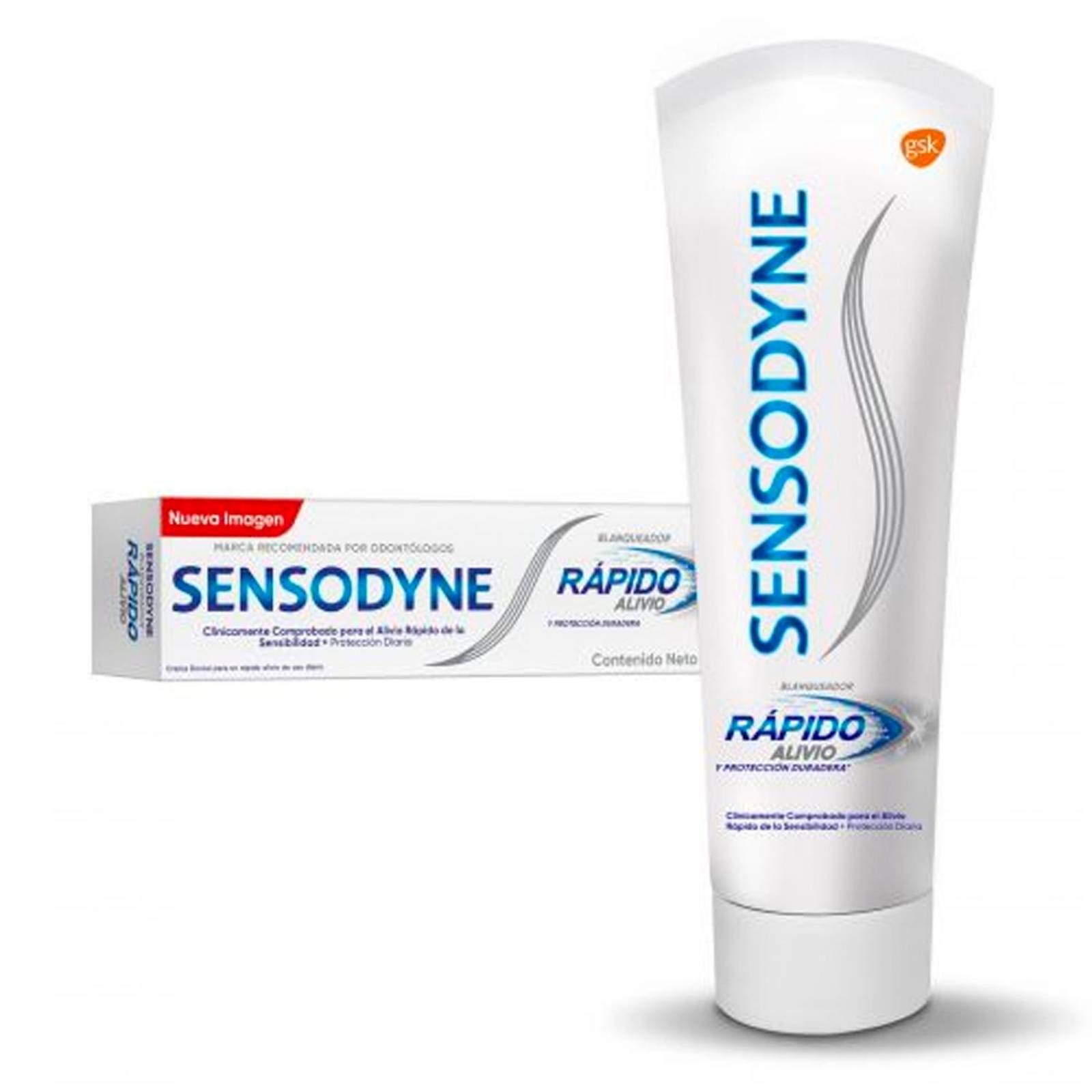 Pasta Dental Sensodyne Rápido Alivio Blanqueador 100 gr