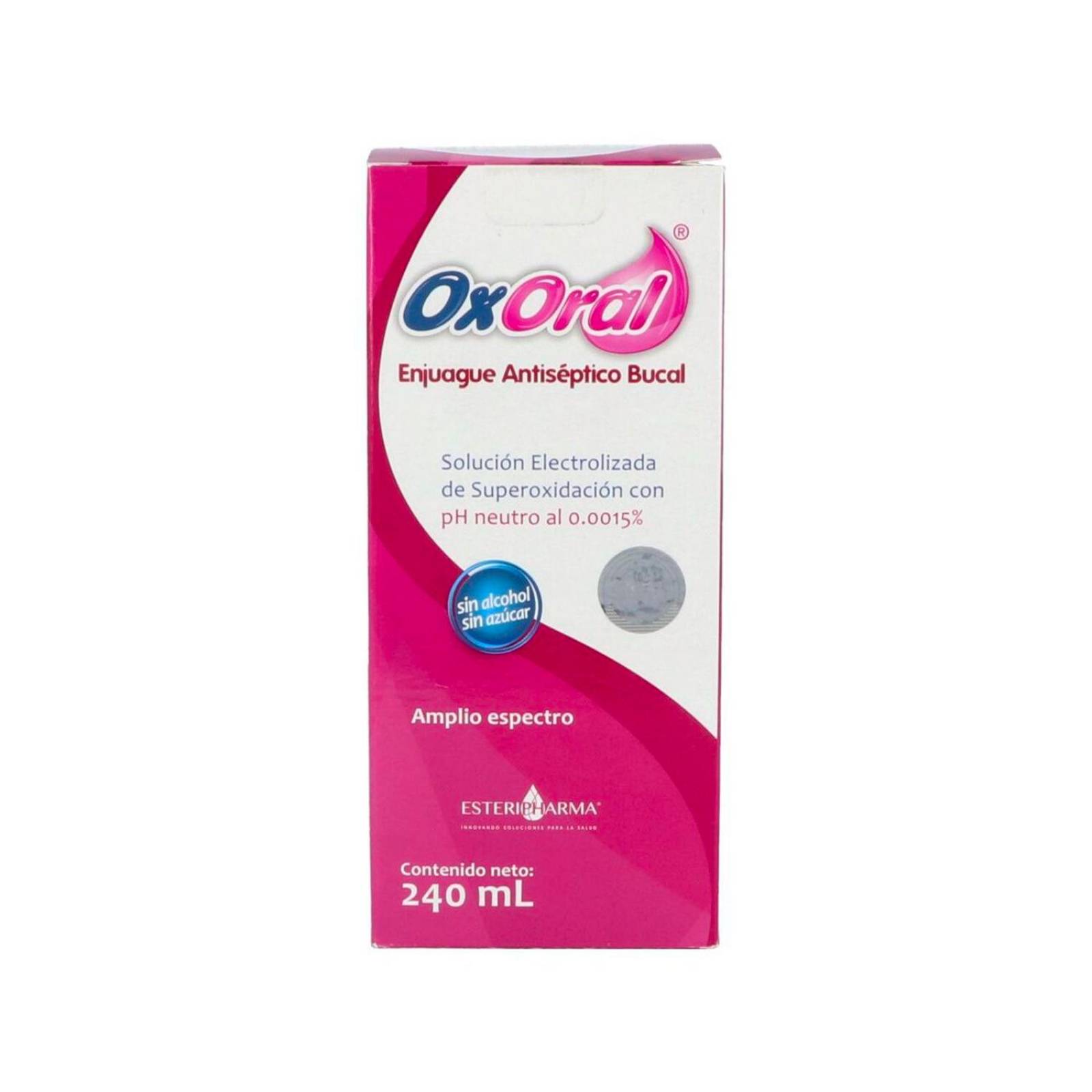 Solución Antiséptica Bucal OxOral 240 ml 