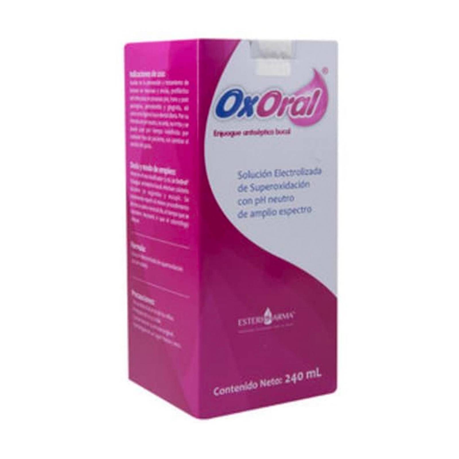 Solución Antiséptica Bucal OxOral 240 ml 