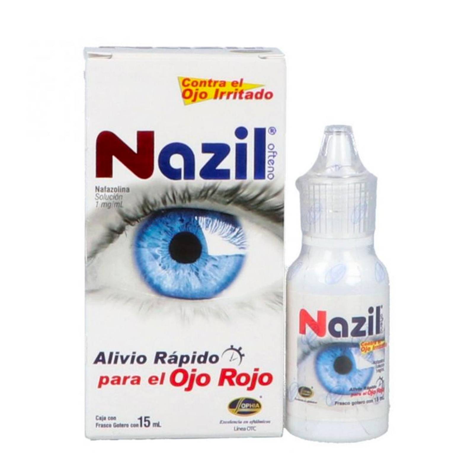 Solución Oftálmica Nazil Gotas 15 ml 