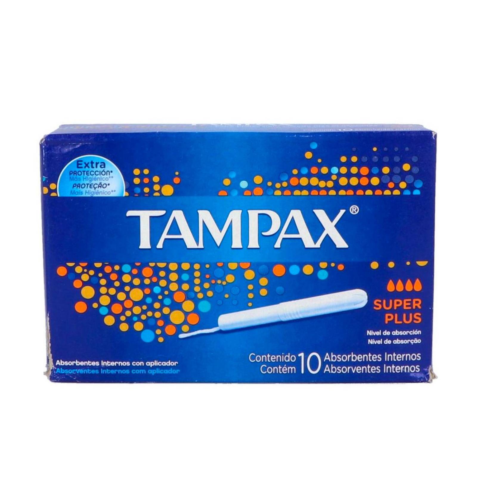 Tampones Tampax Super Plus 10 piezas 