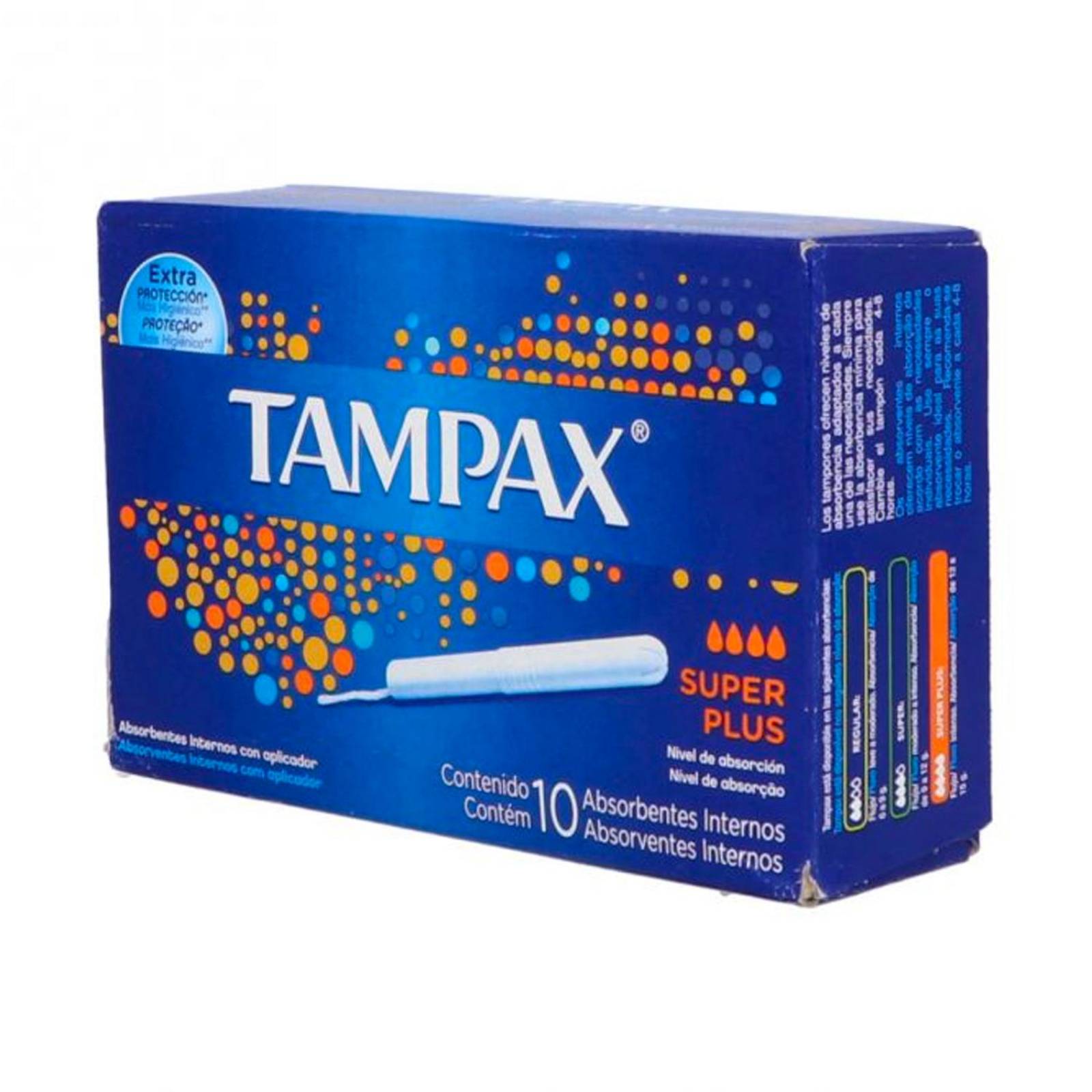 Tampones Tampax Super Plus 10 piezas 
