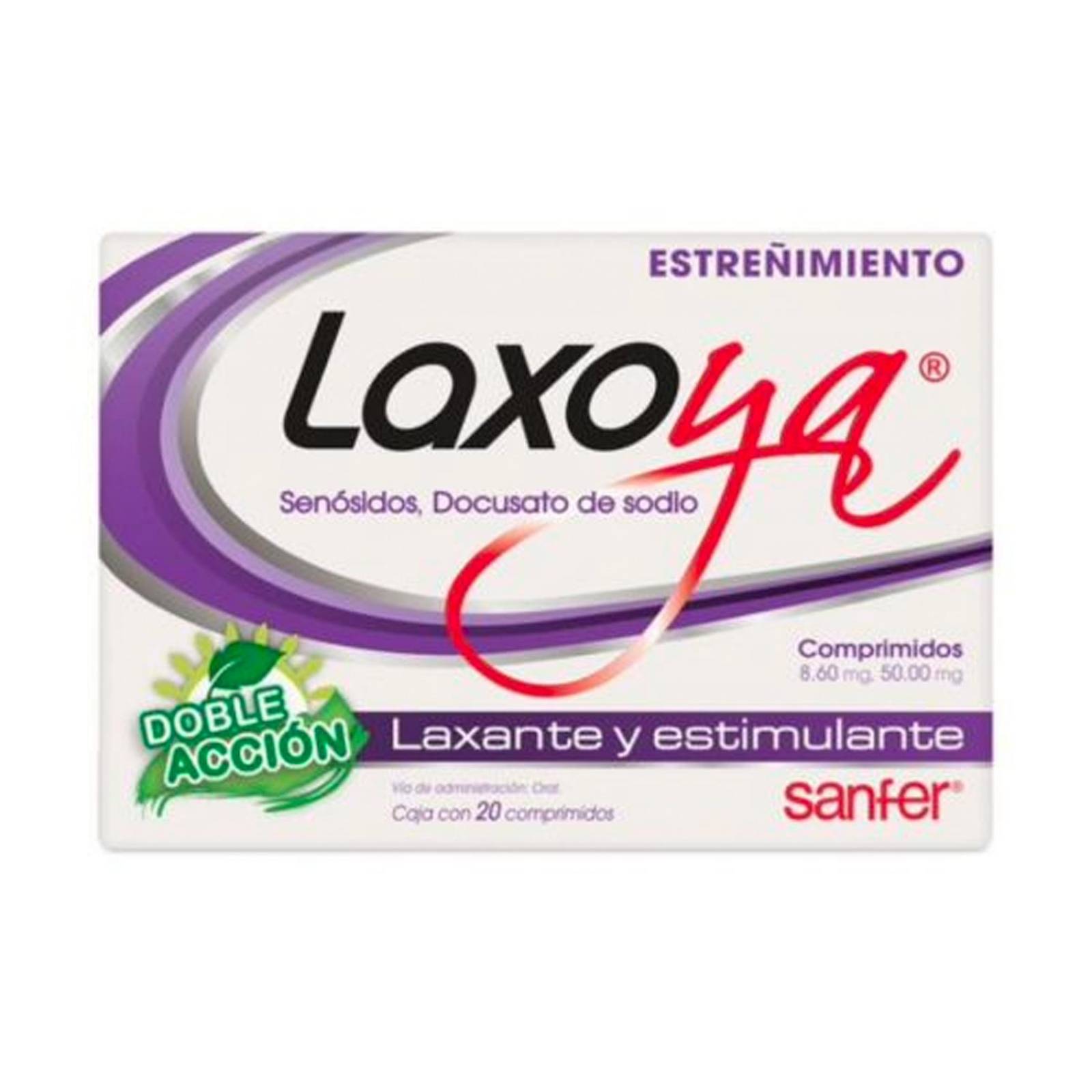 Laxante Laxoya 20 Comprimidos 