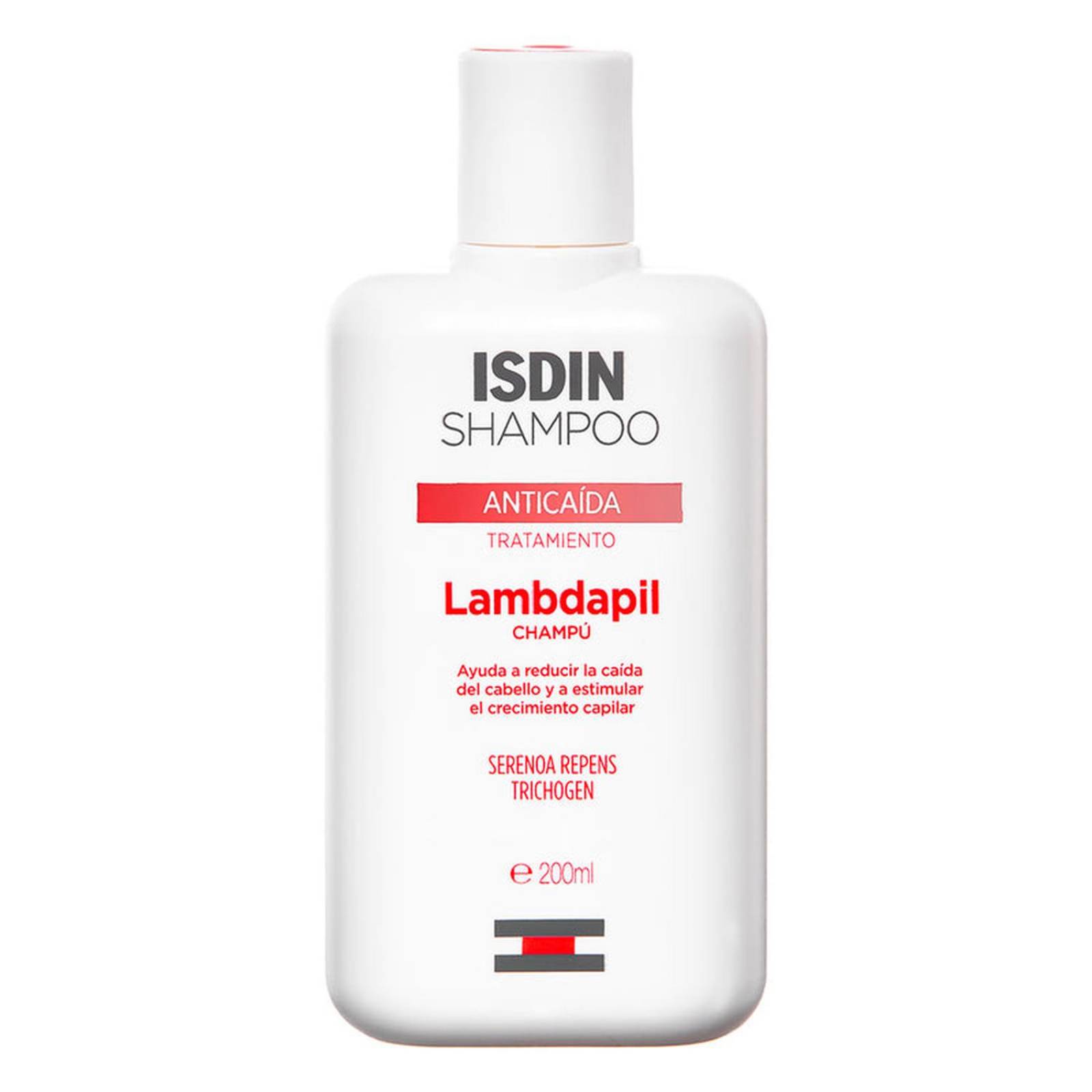 Shampoo Isdin Lambdapil Anticaída 200 ml 
