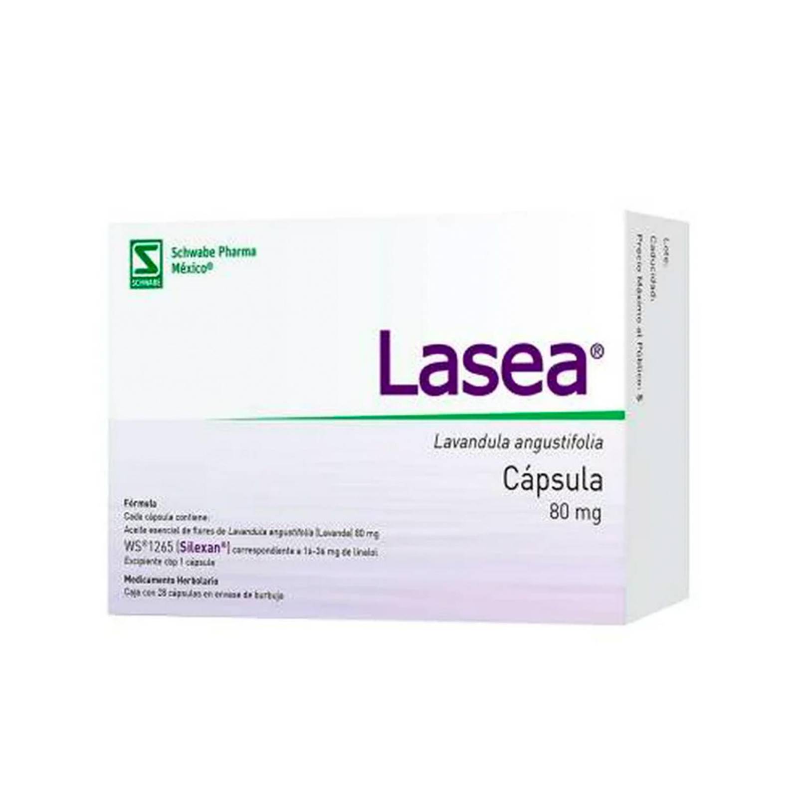 Lavandula Angustifolia Lasea 80 mg 14 Cápsulas 
