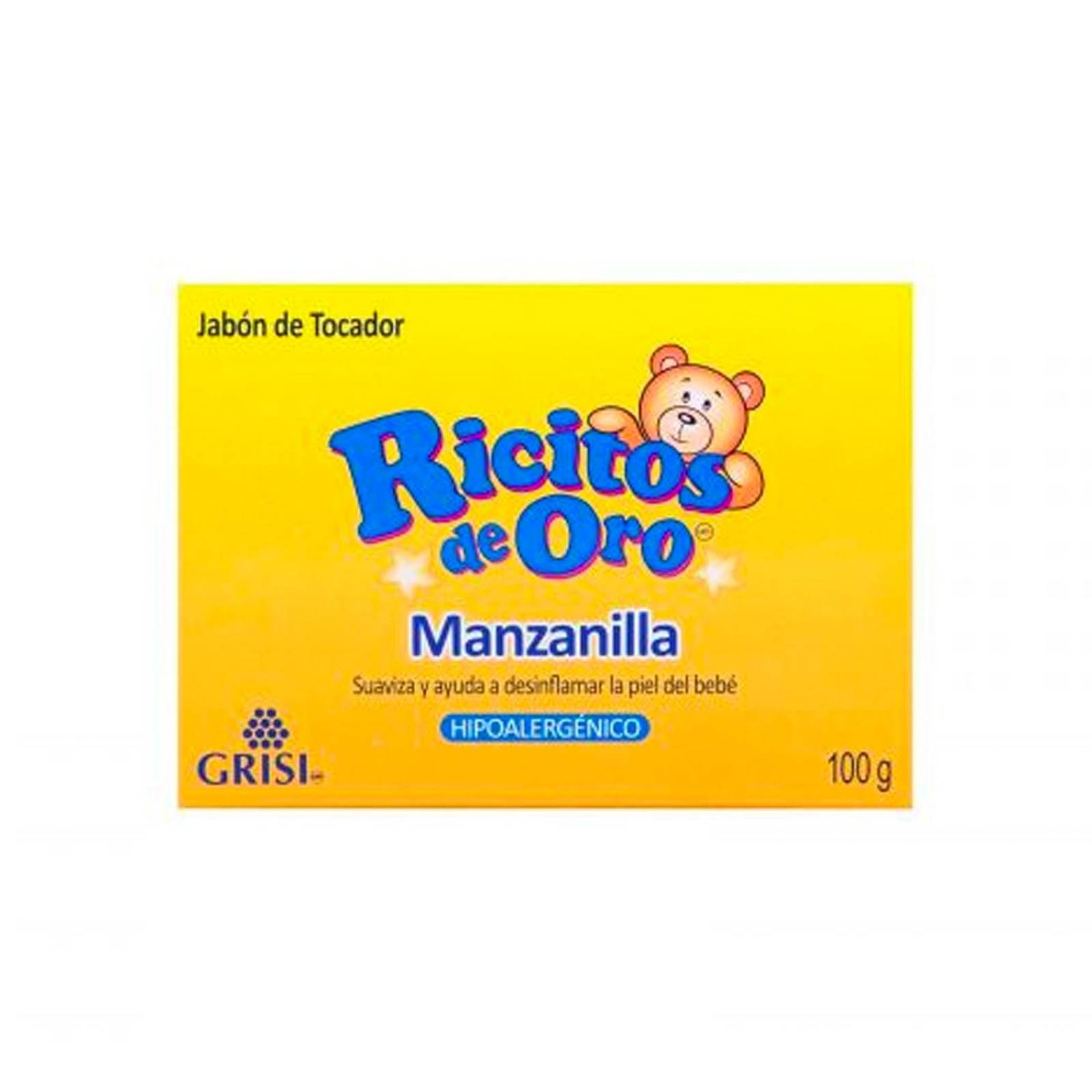 Jabón Grisi Ricitos de Oro Manzanilla 100 gr 