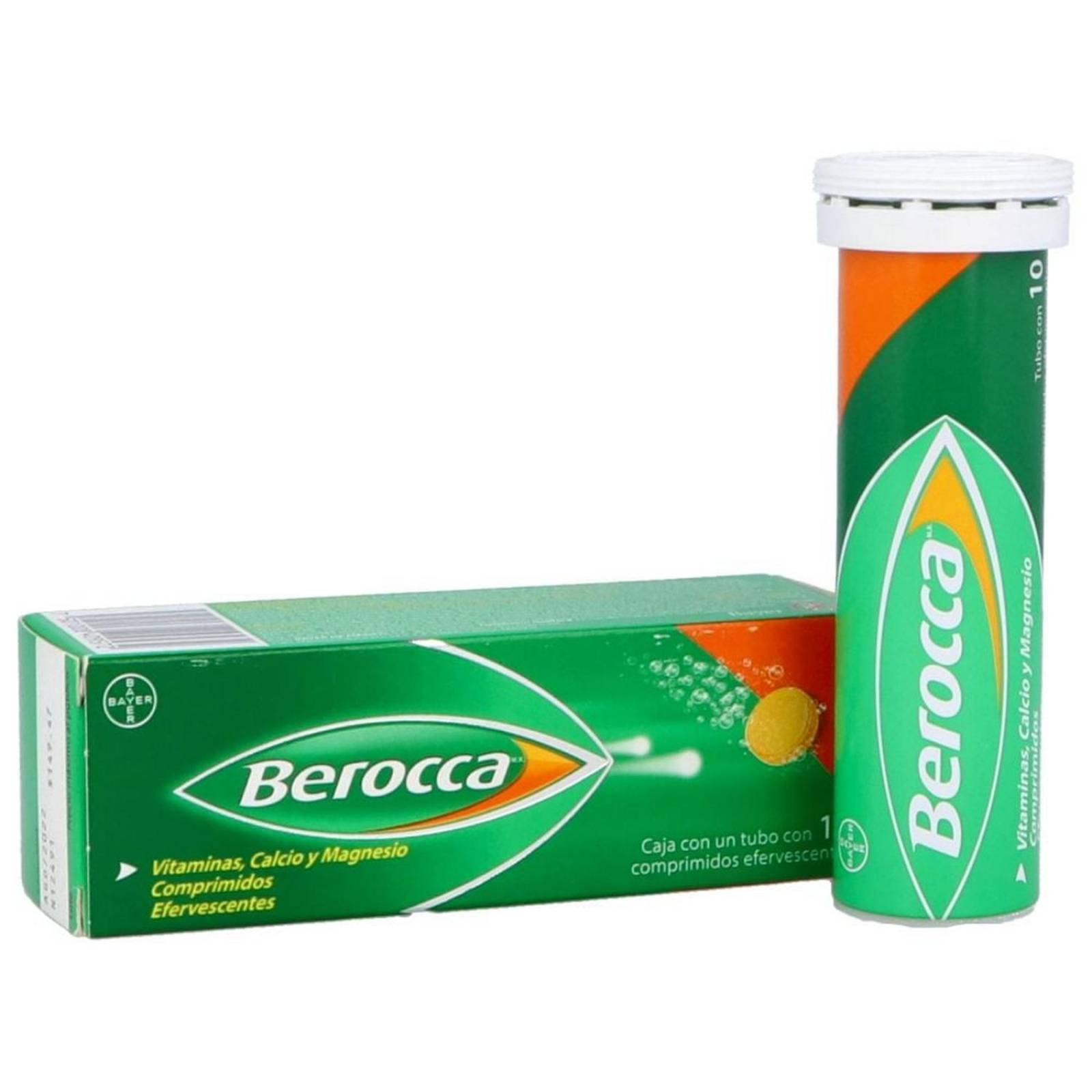 Multivitamínico Berocca Efervescente 10 Tabletas 