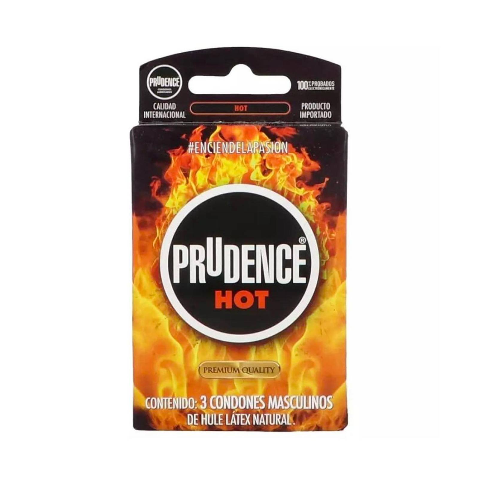 Preservativos Prudence Hot 3 piezas 