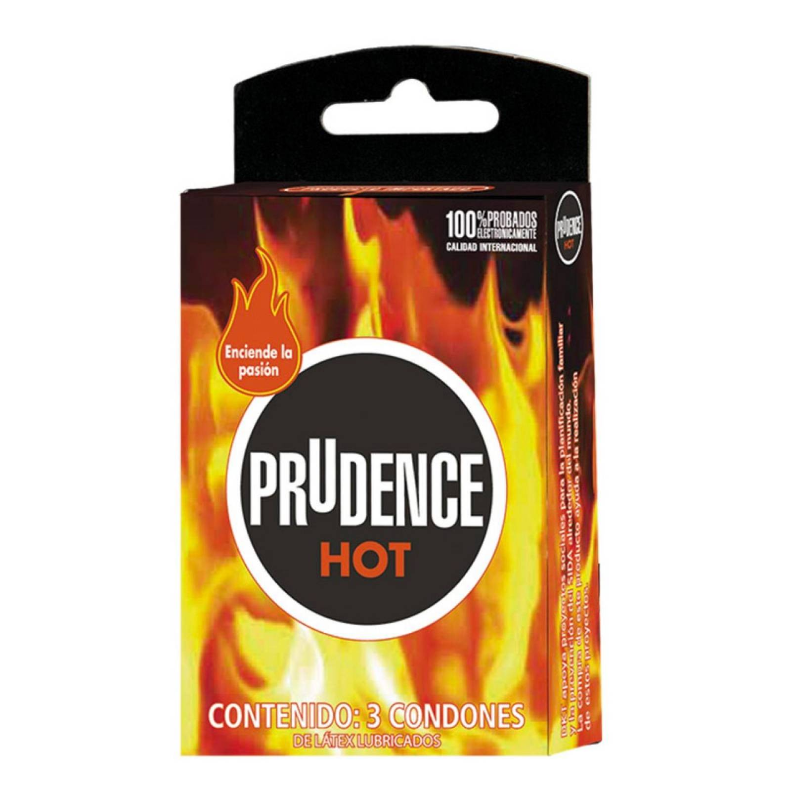 Preservativos Prudence Hot 3 piezas 