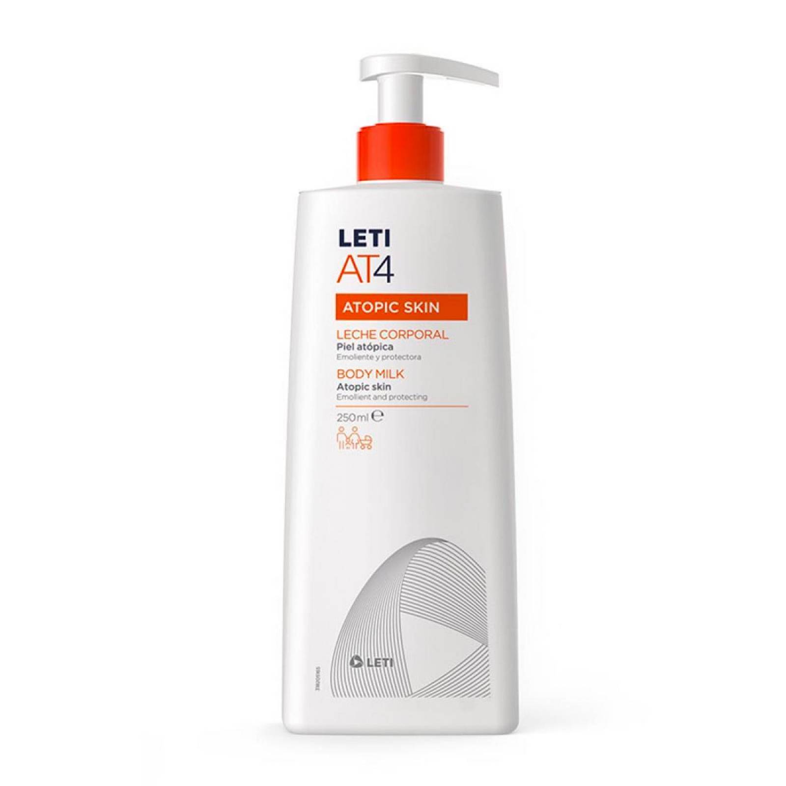 Leche Corporal Leti AT4 Piel Atópica 250 ml 