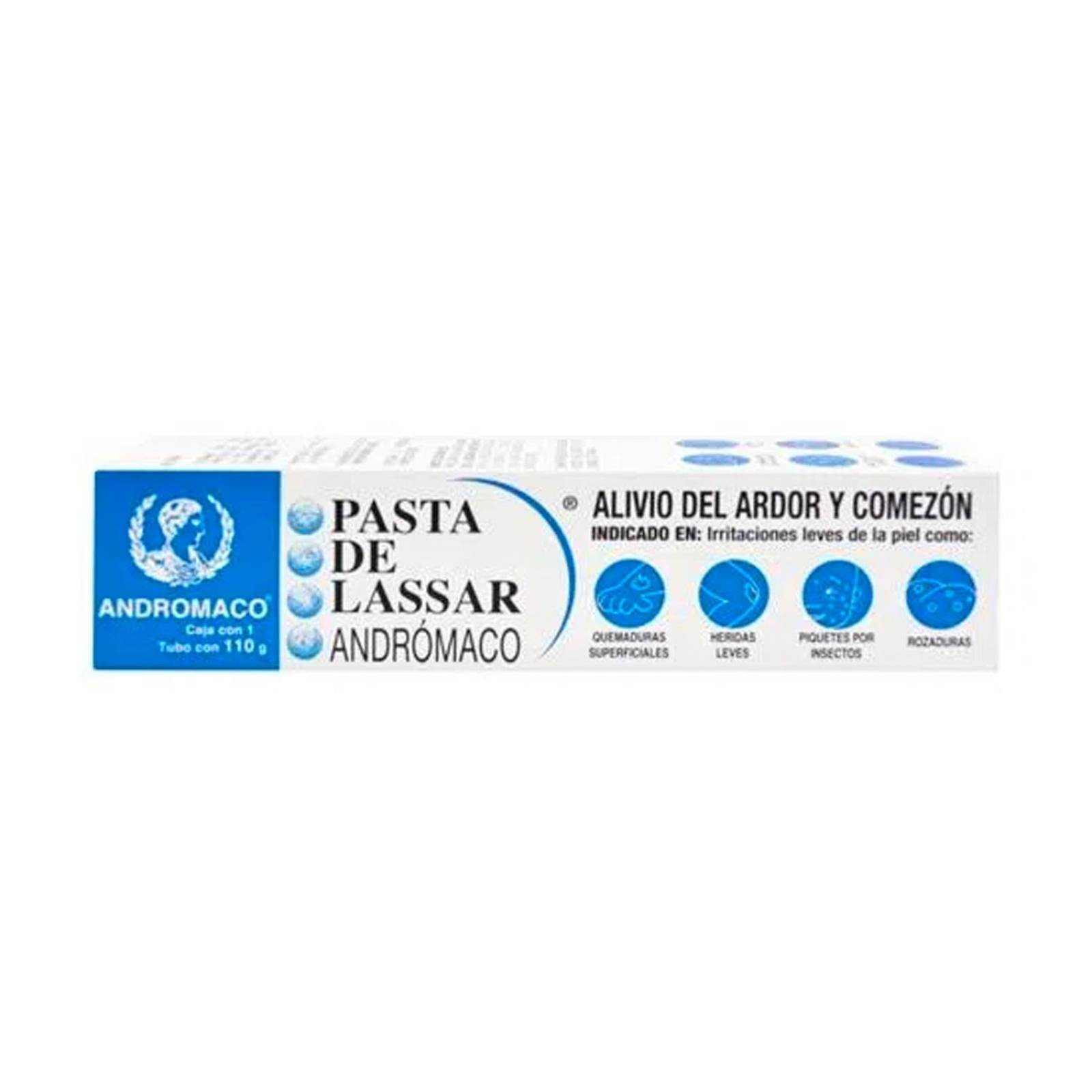 Pasta de Lassar Andrómaco Óxido de Zinc 110 gr 