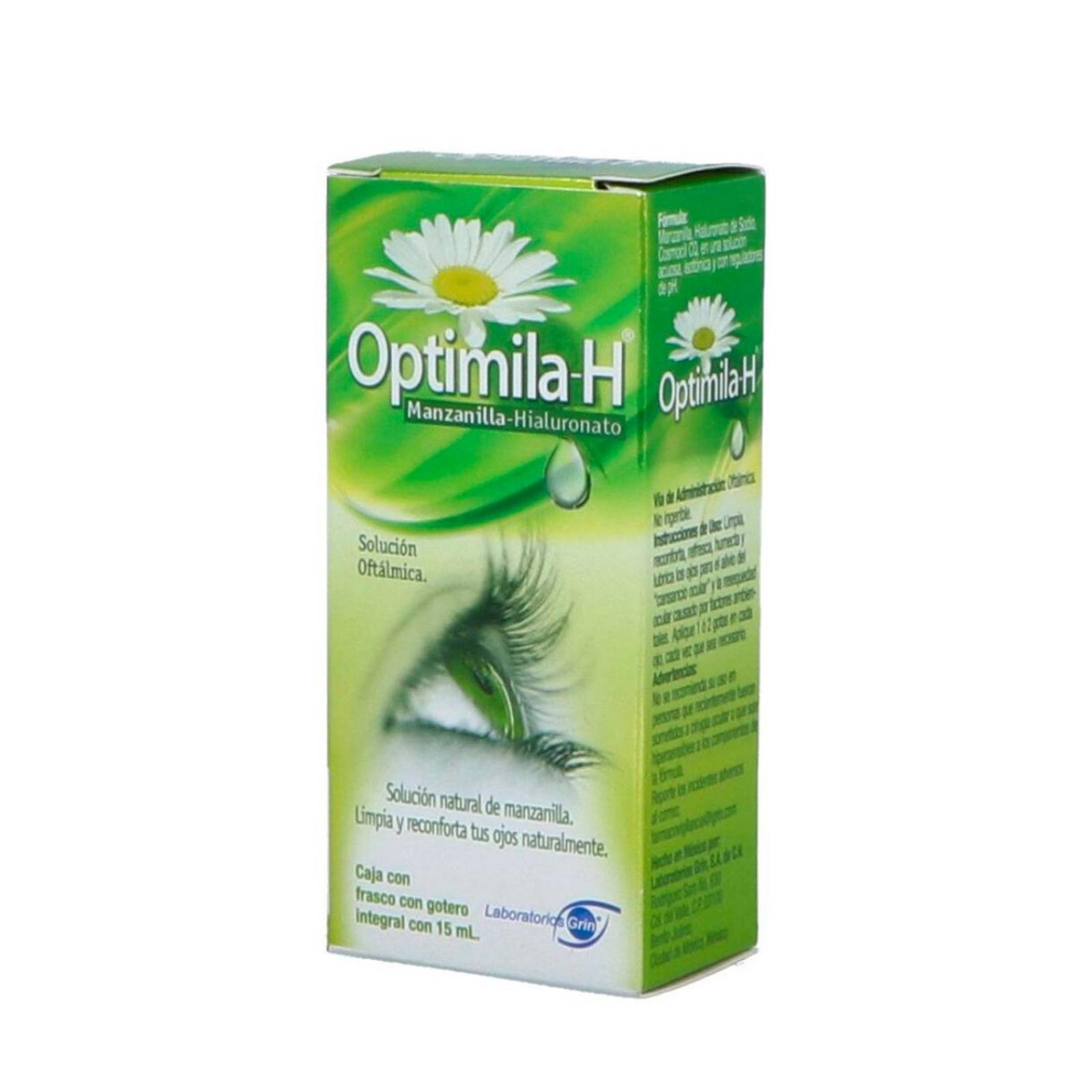 Solución Oftálmica Optimila-H 15 ml 